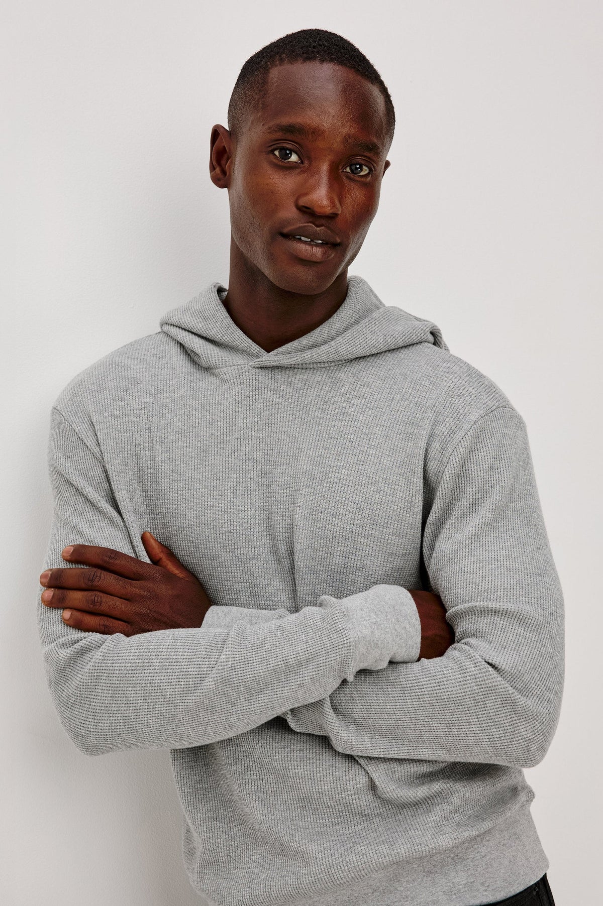 GATES HOODIE - HEATHER GREY