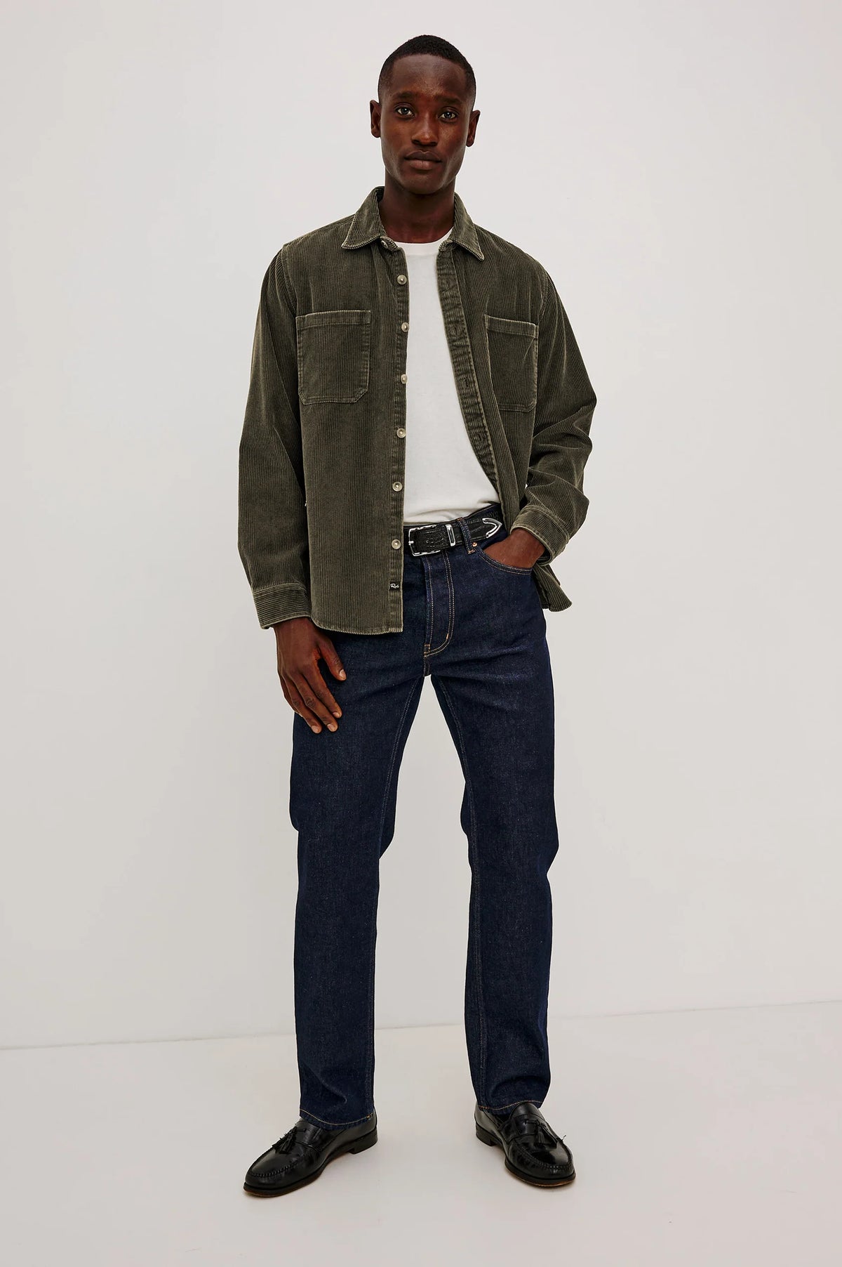 GRAHAM OVERSHIRT - LICHEN GREEN