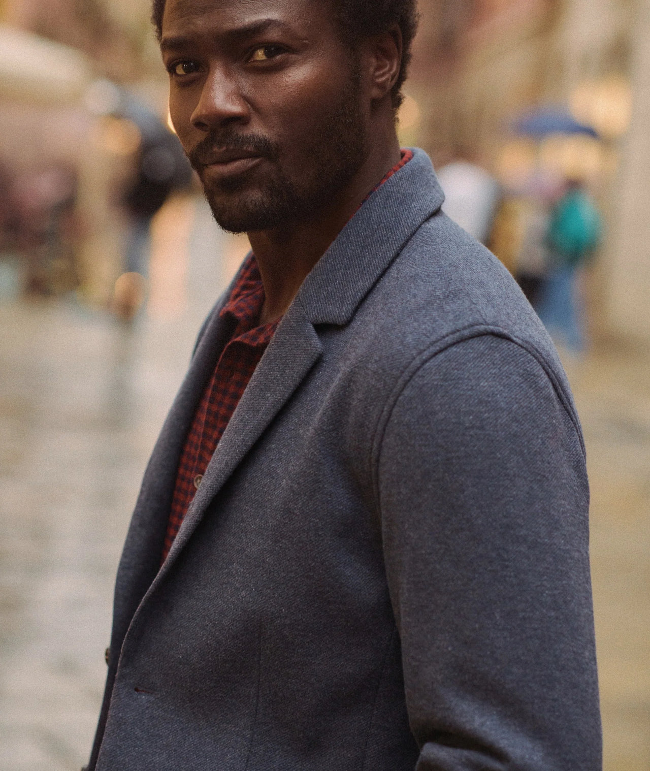 PACIFICA STRETCH TWILL BLAZER - NAVY