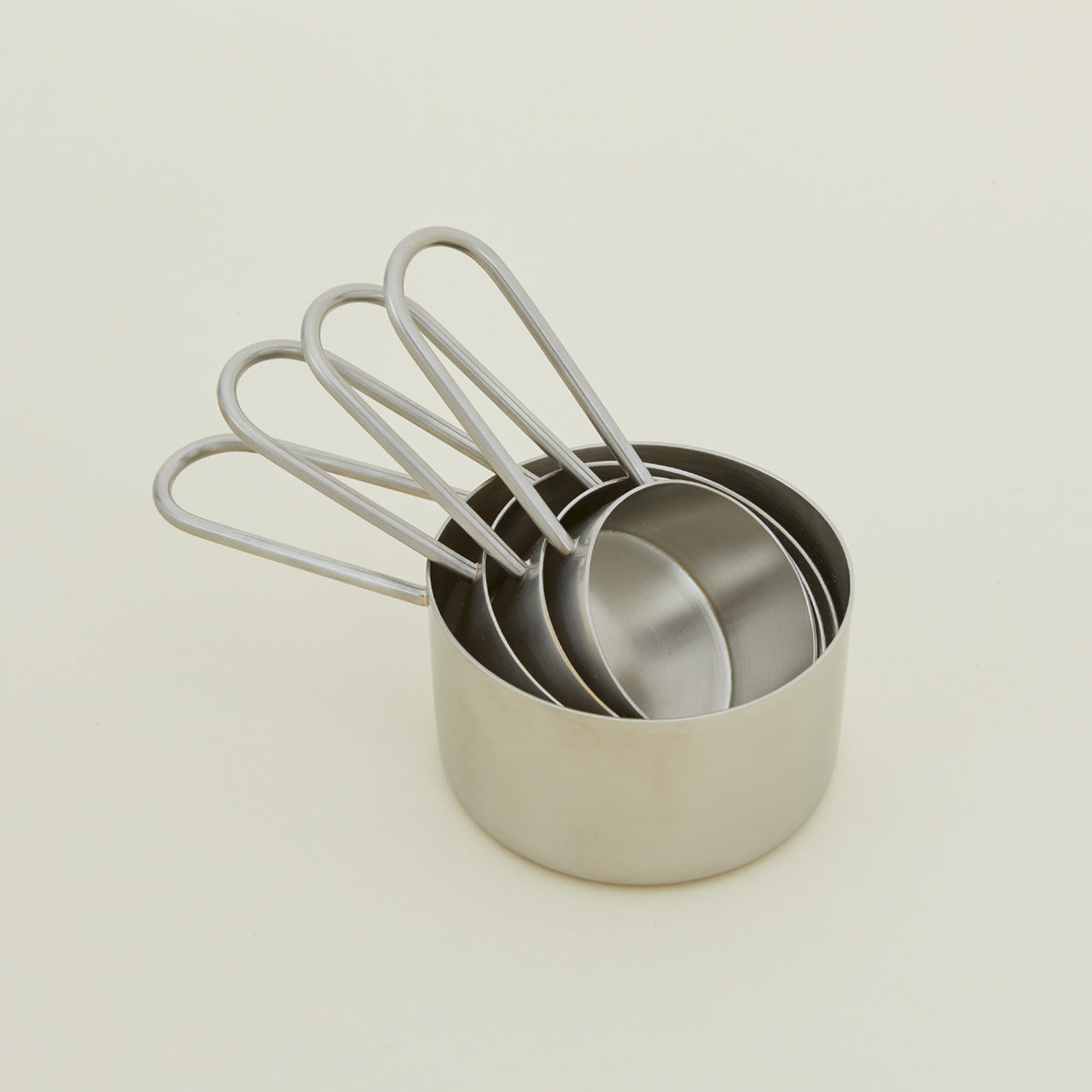 SIMPLE MEASURING CUPS - STAINLESS