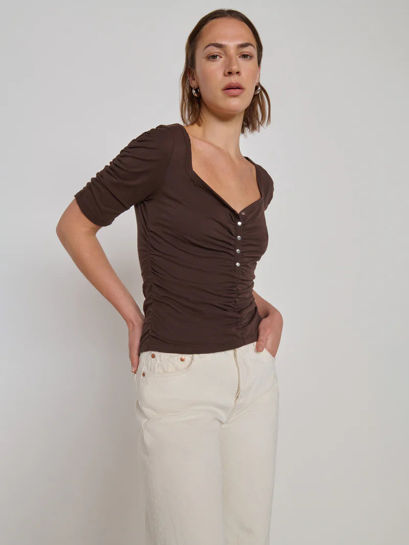 ILONA TOP - COCOA
