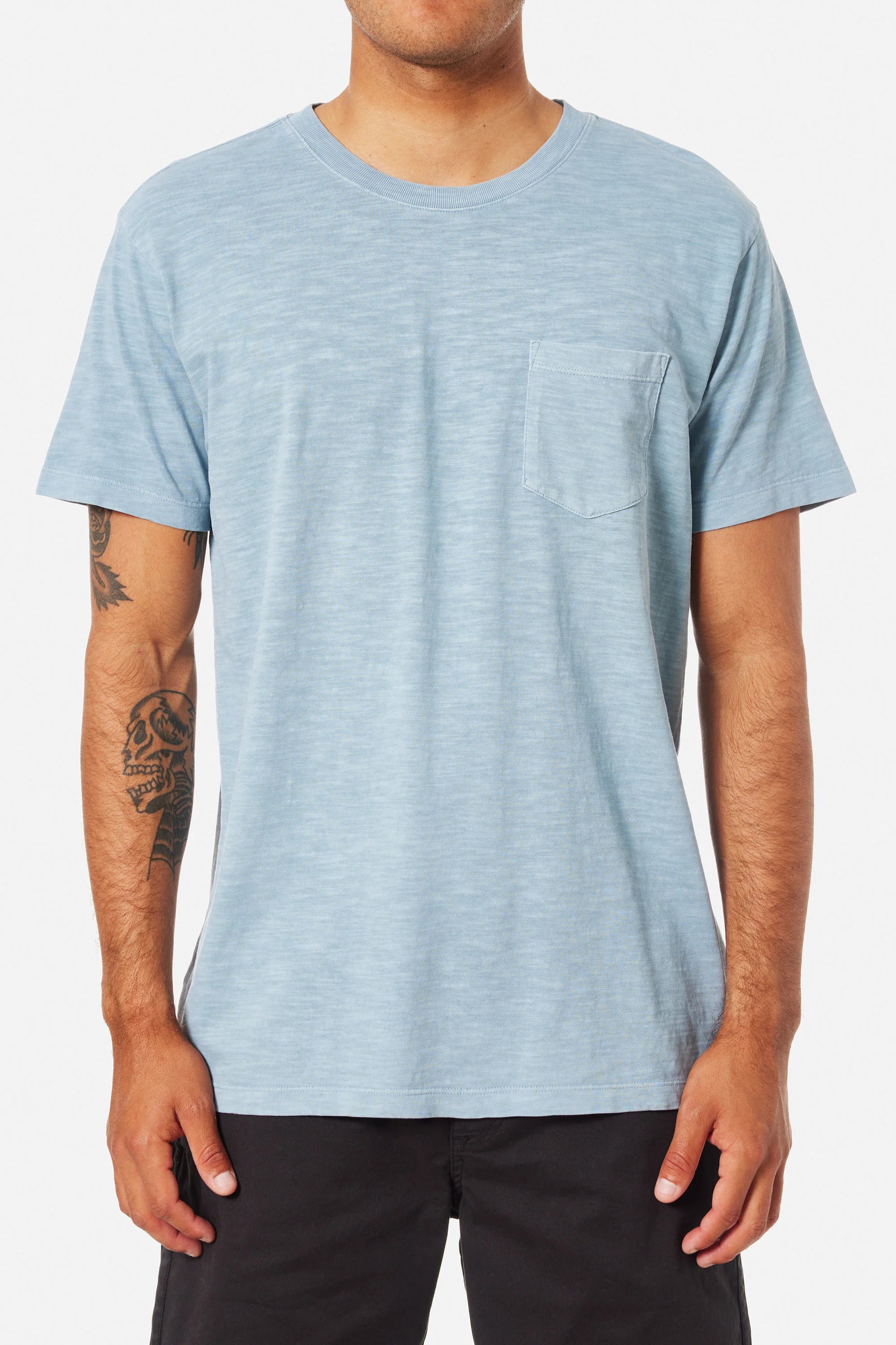BASE TEE - AIRFORCE BLUE
