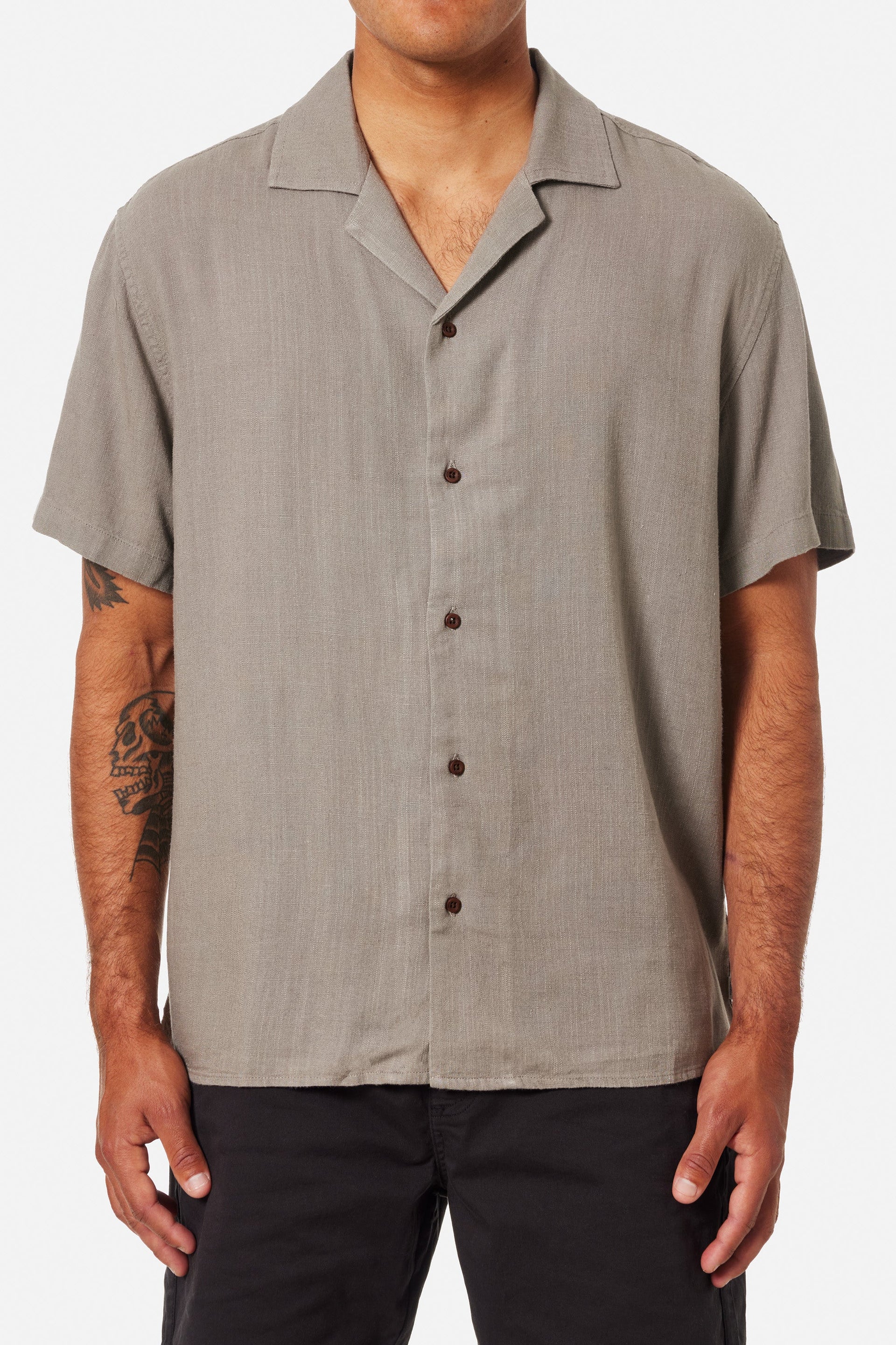TELLER SHIRT - GRAVEL
