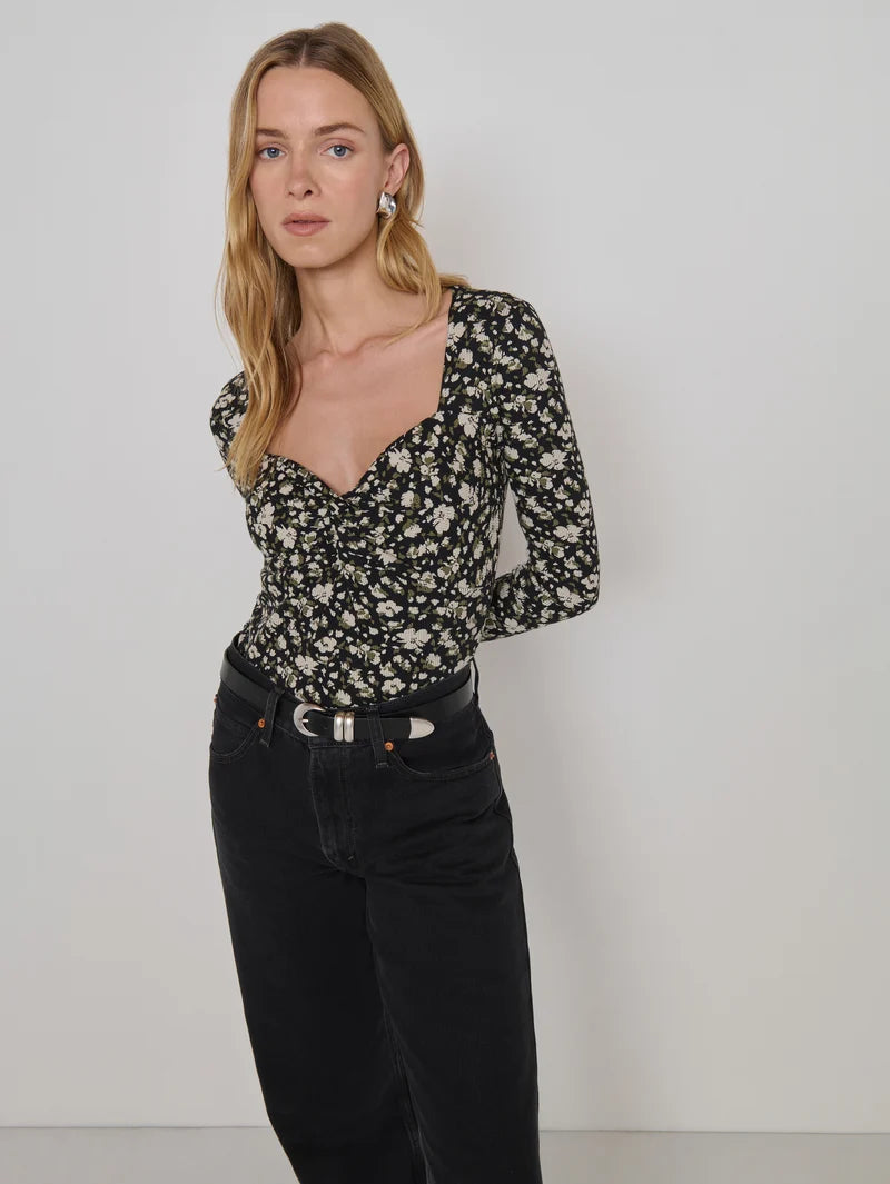 LANA TWISTED TOP - PETALS