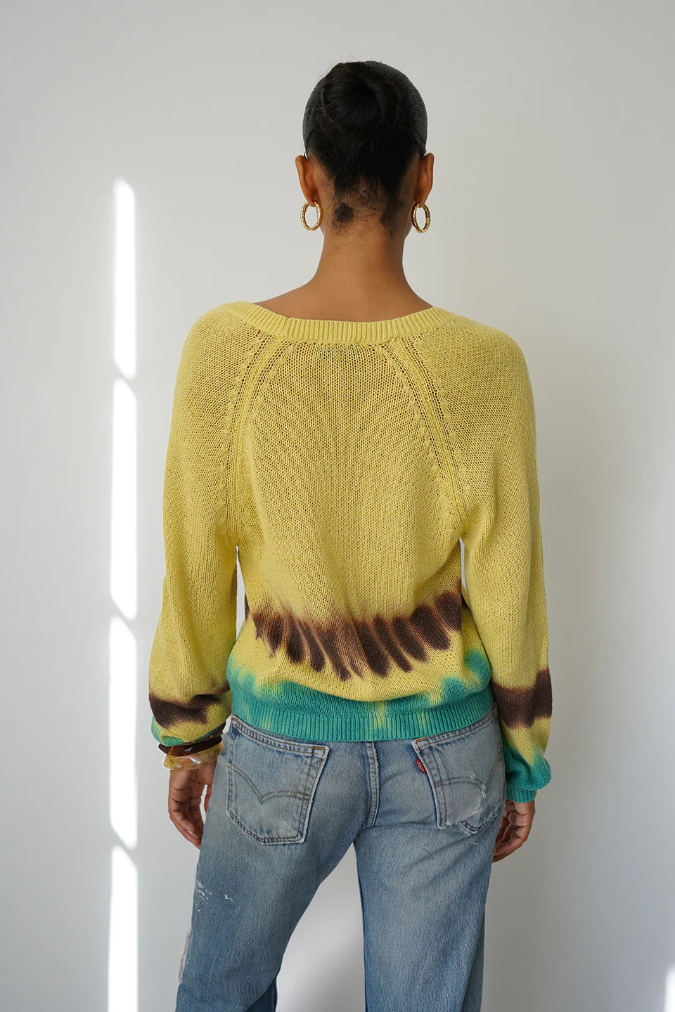 GEENA TIE DYE CARDIGAN - ATLAS TIE DYE