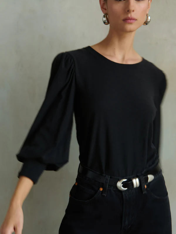 LOREN TOP - BLACK