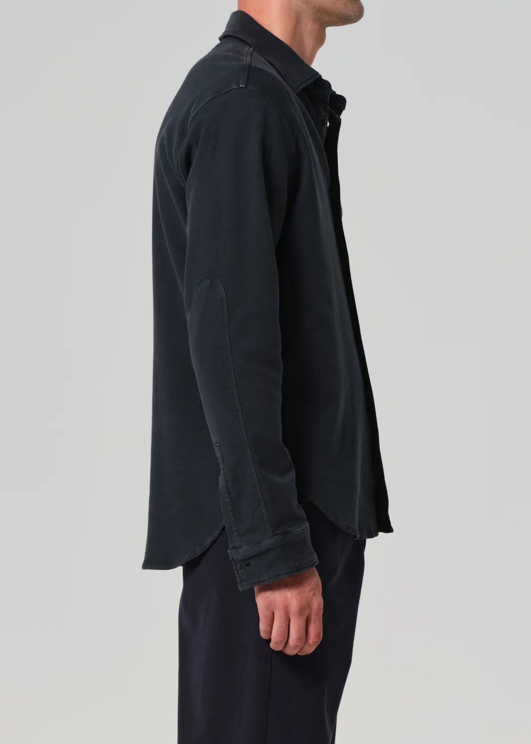 LUCA BUCKET DYE SHIRT - WASHED BLACK