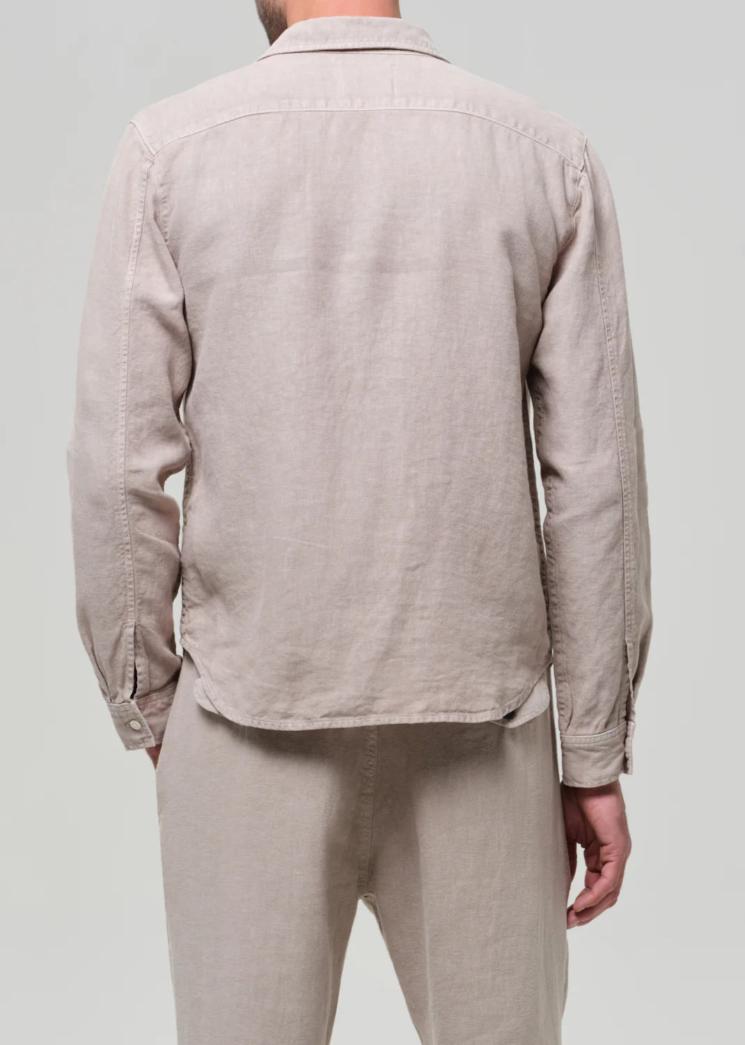 SINGLE POCKET WORKSHIRT - WHEAT