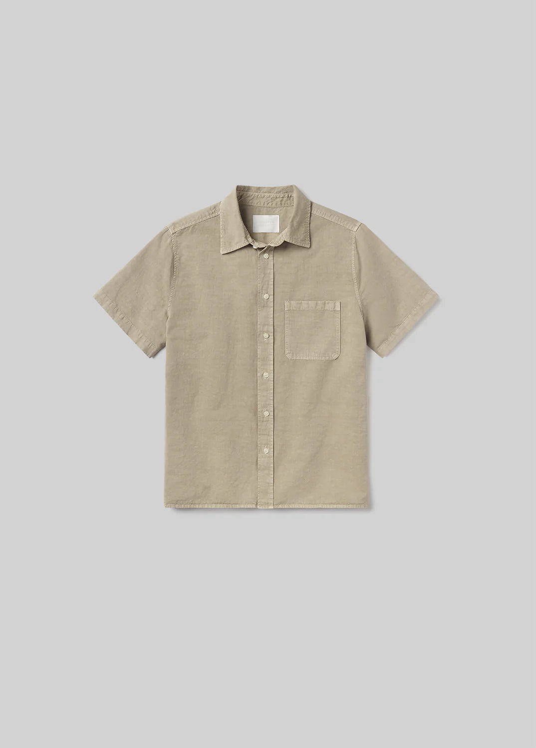 S/S CAIRO POCKET SHIRT - BURNISHED QUARTZ