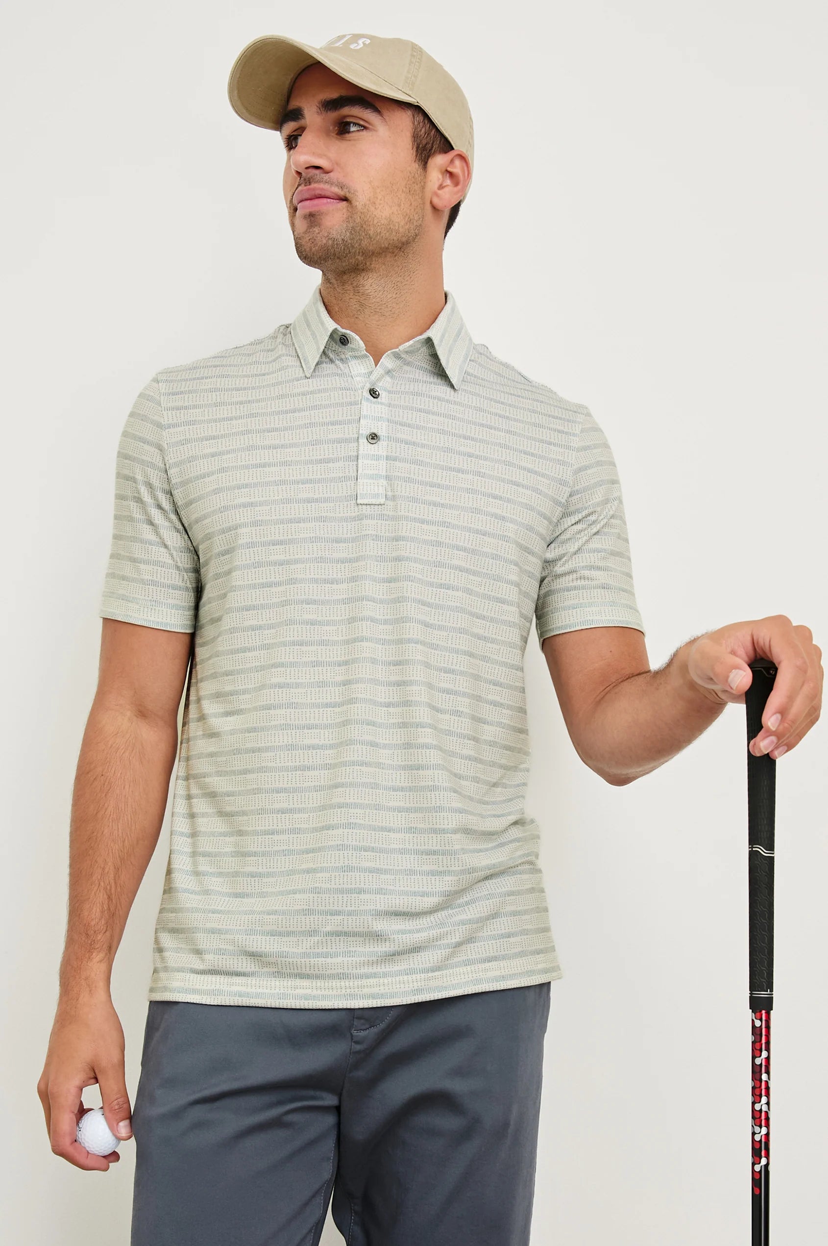 MERCED GOLF POLO - WHITE