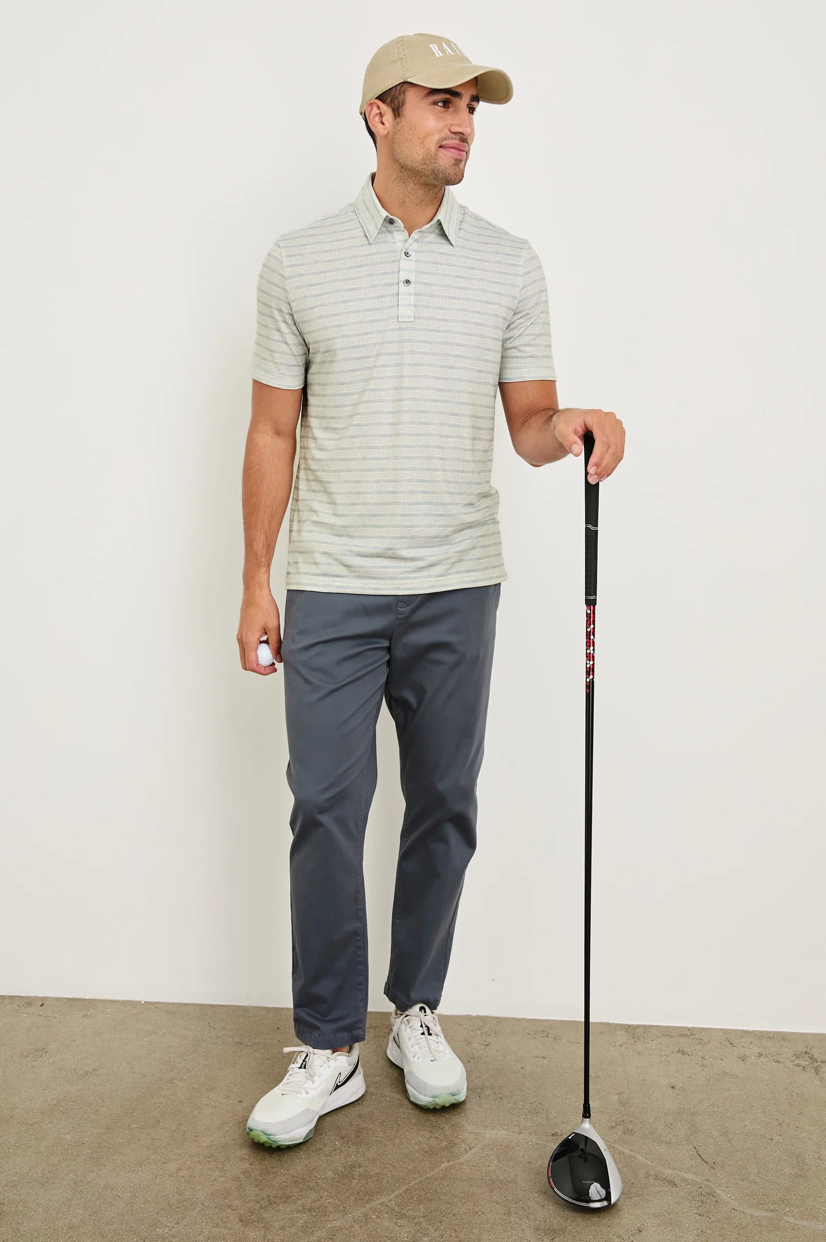 MERCED GOLF POLO - WHITE