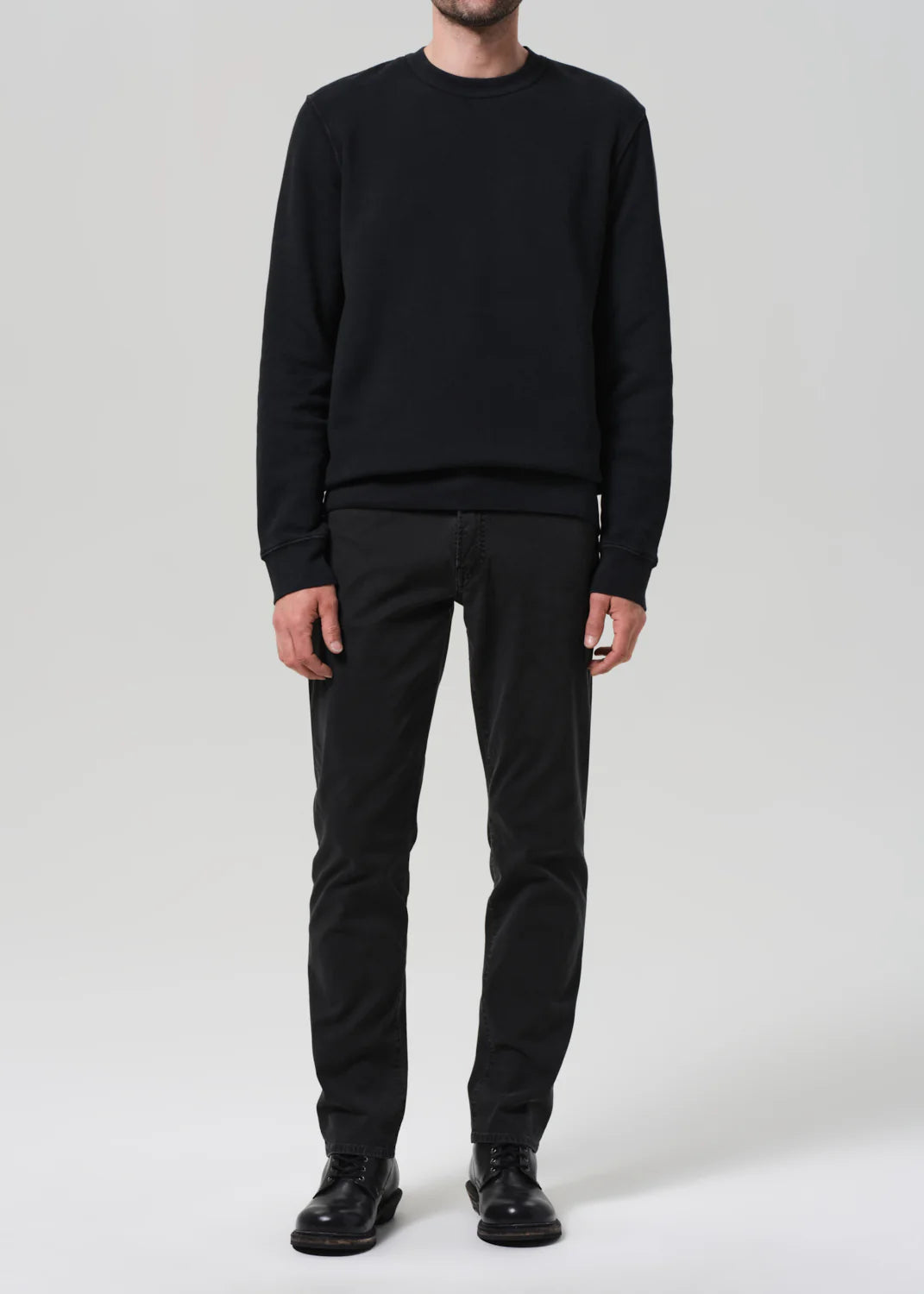 VINTAGE CREWNECK SWEATSHIRT - WASHED BLACK