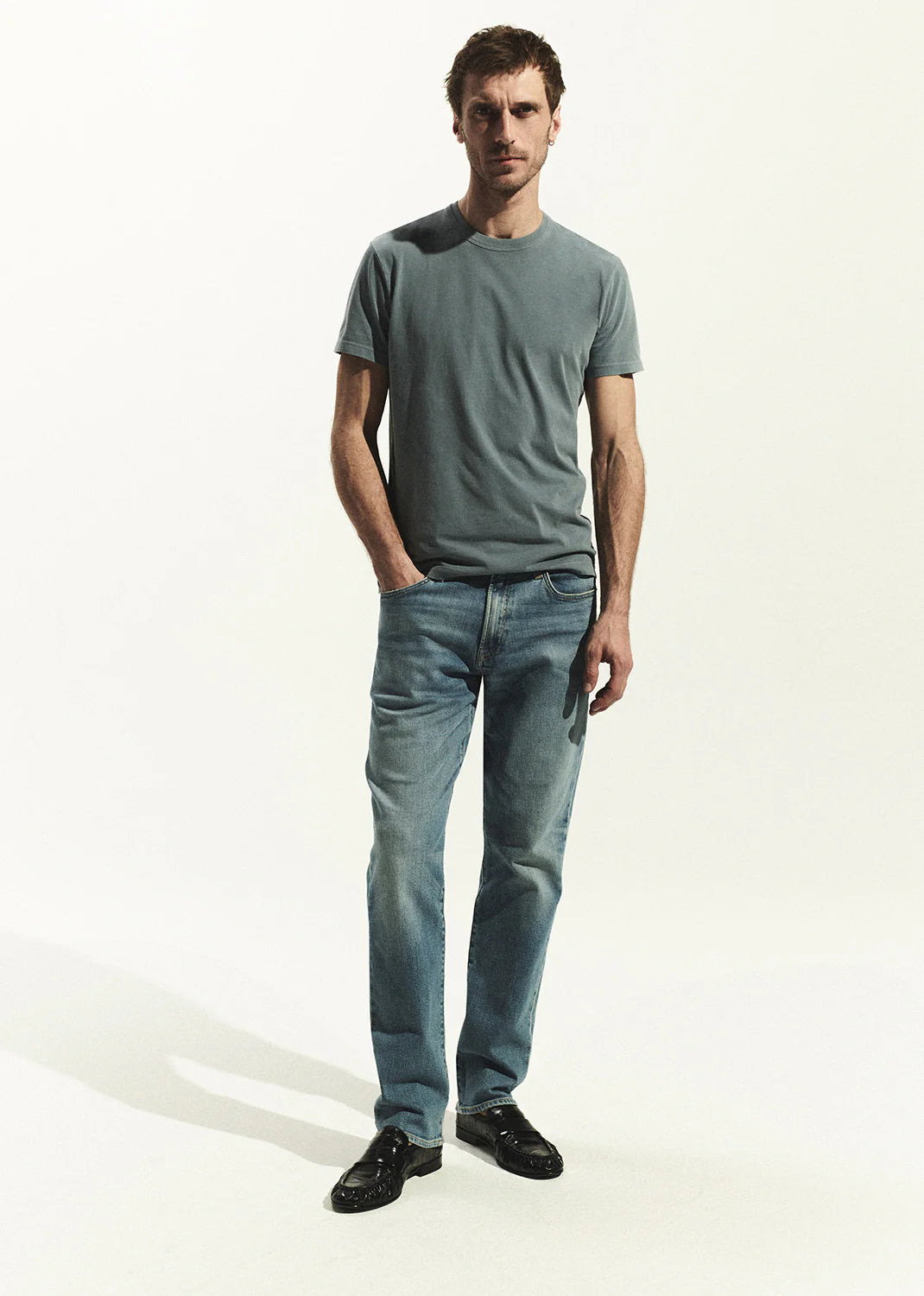 EVERYDAY TEE - STONE BLUE