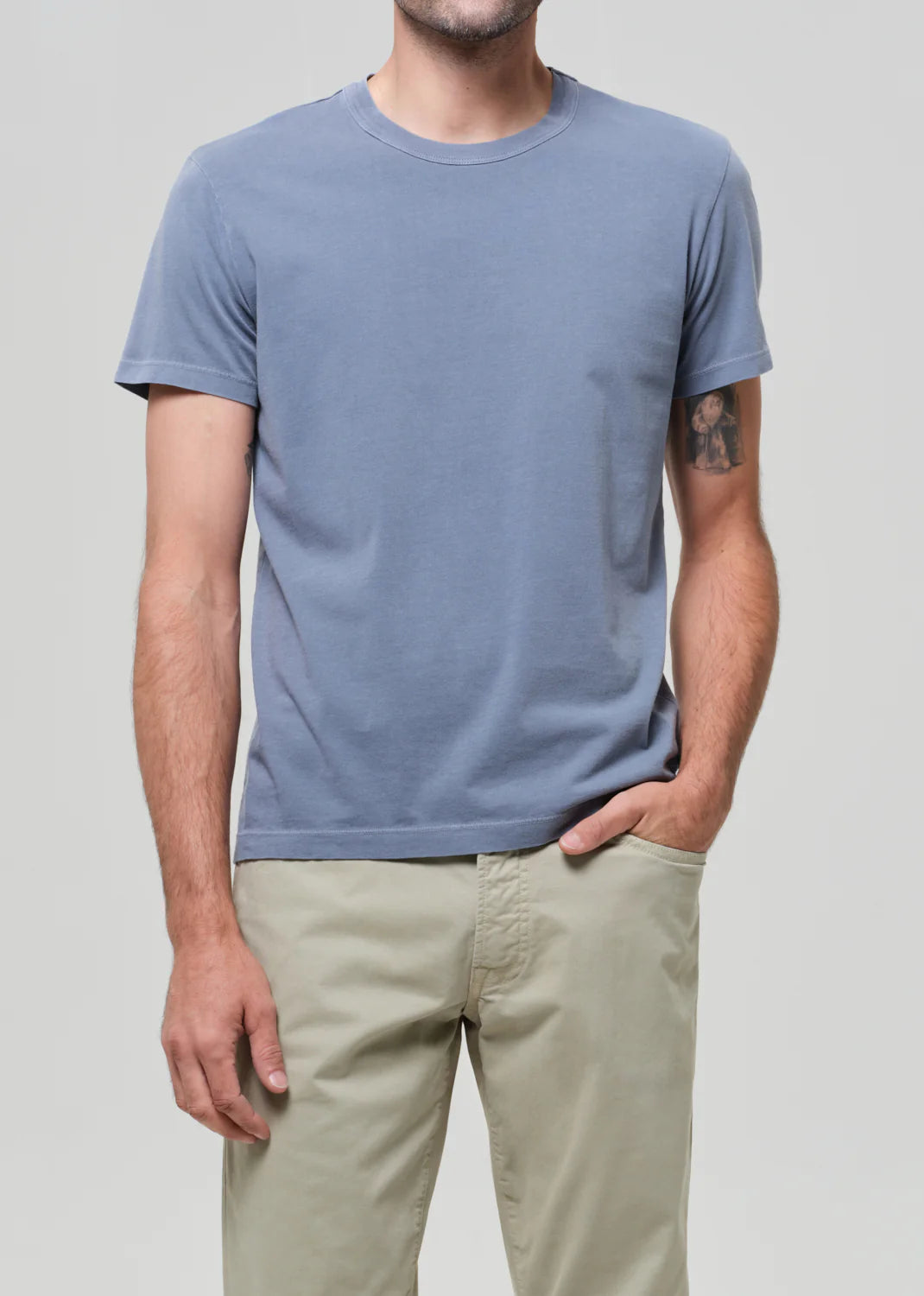 EVERYDAY TEE - STONE BLUE