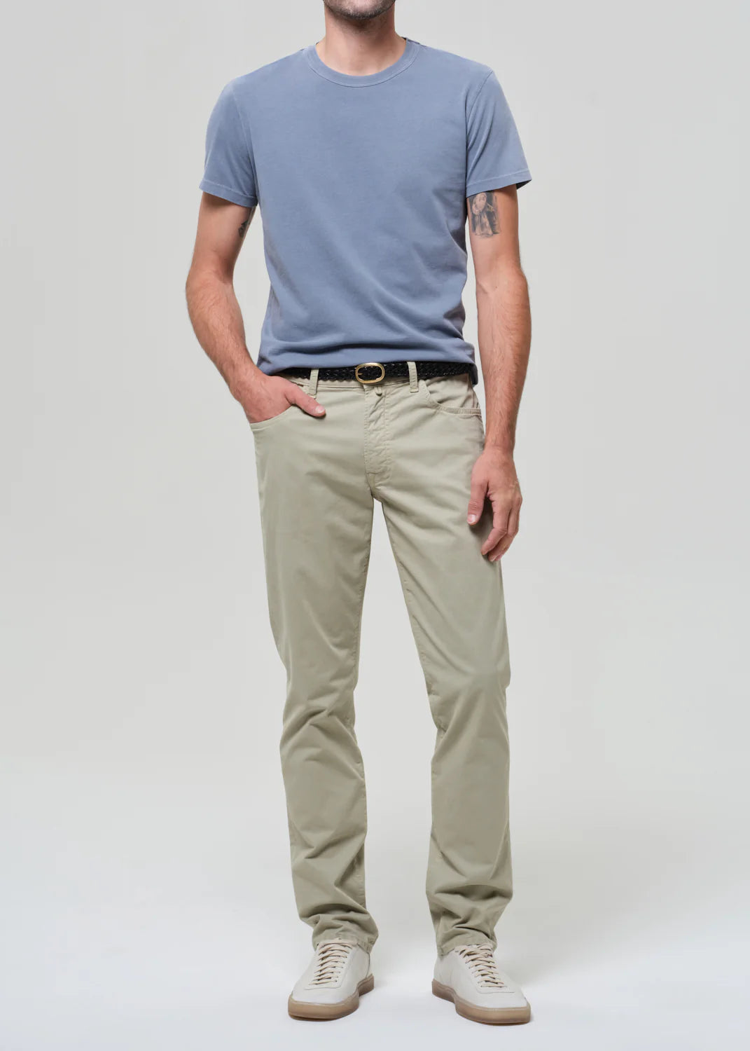 EVERYDAY TEE - STONE BLUE