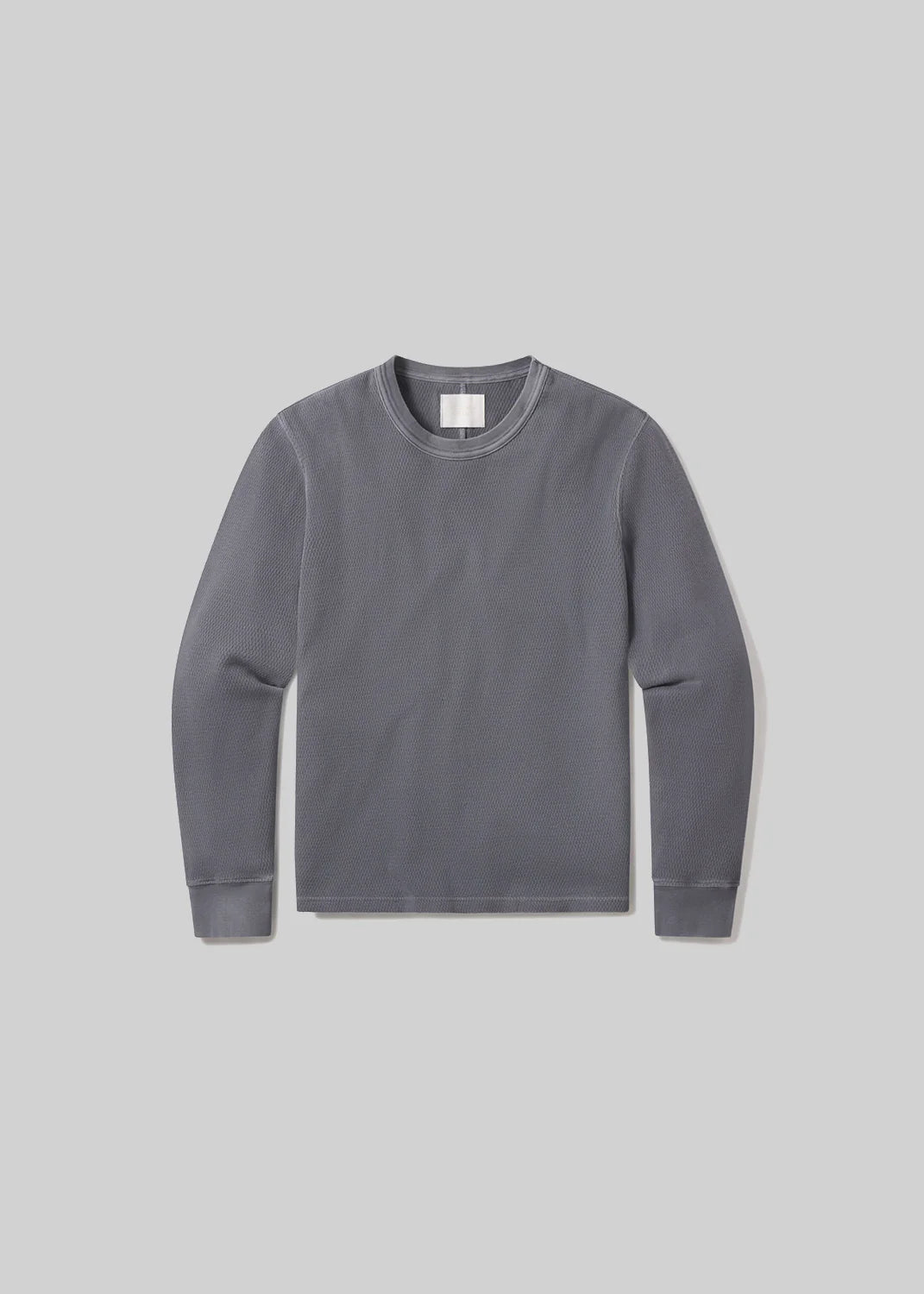 WAFFLE CREWNECK - GREY