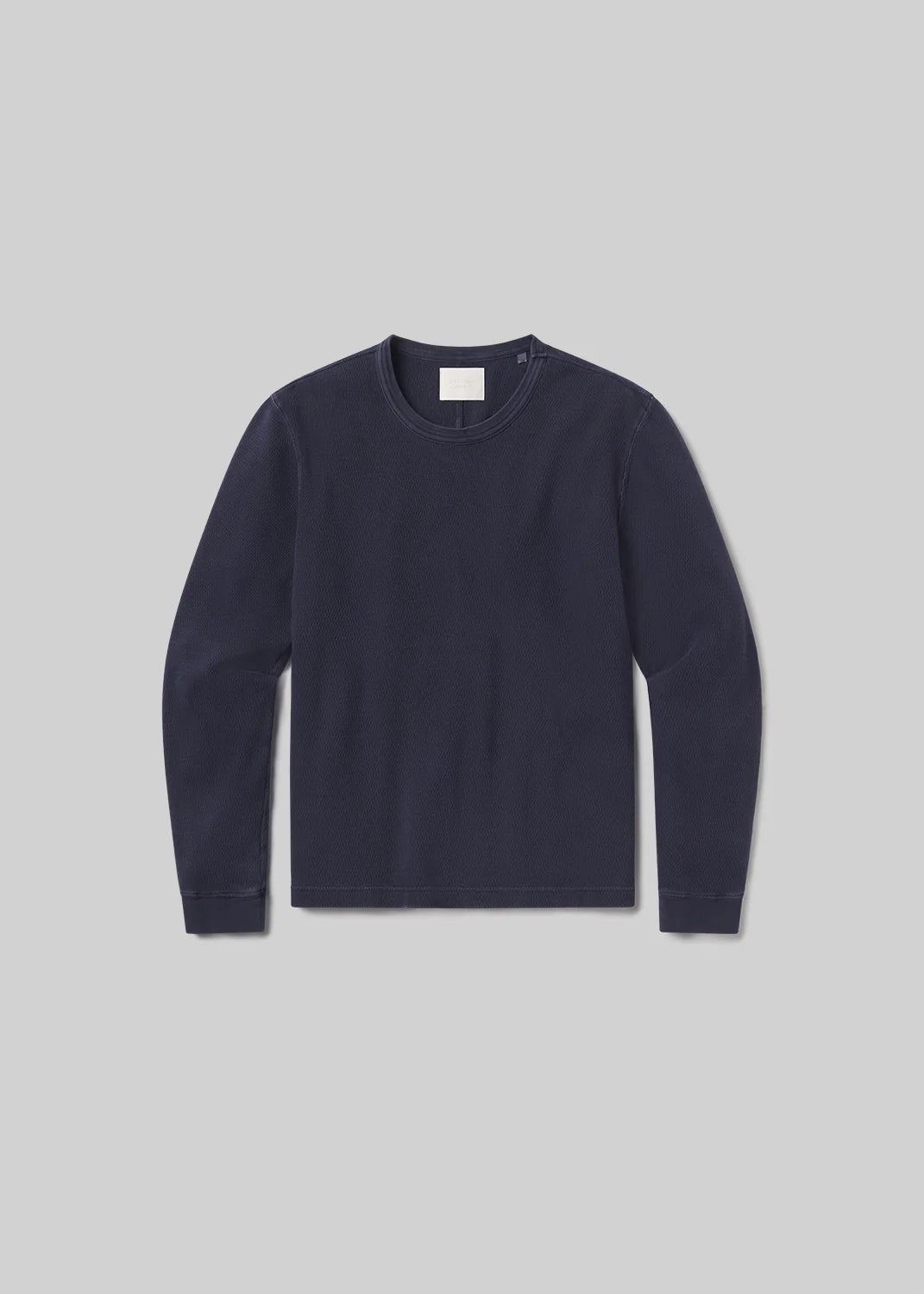 WAFFLE CREWNECK - VINTAGE NAVY