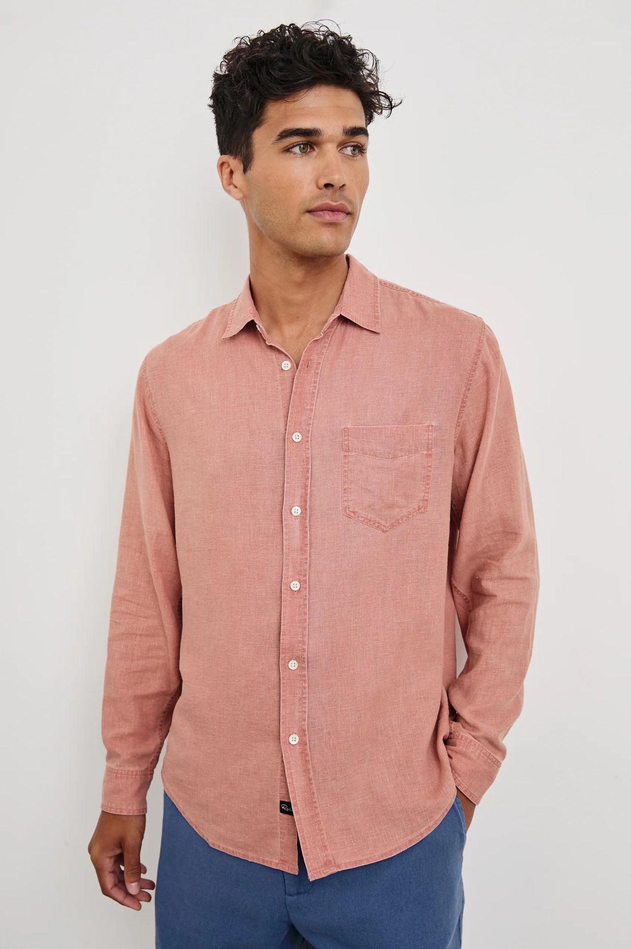 MYKONOS SHIRT - DESERT ROSE