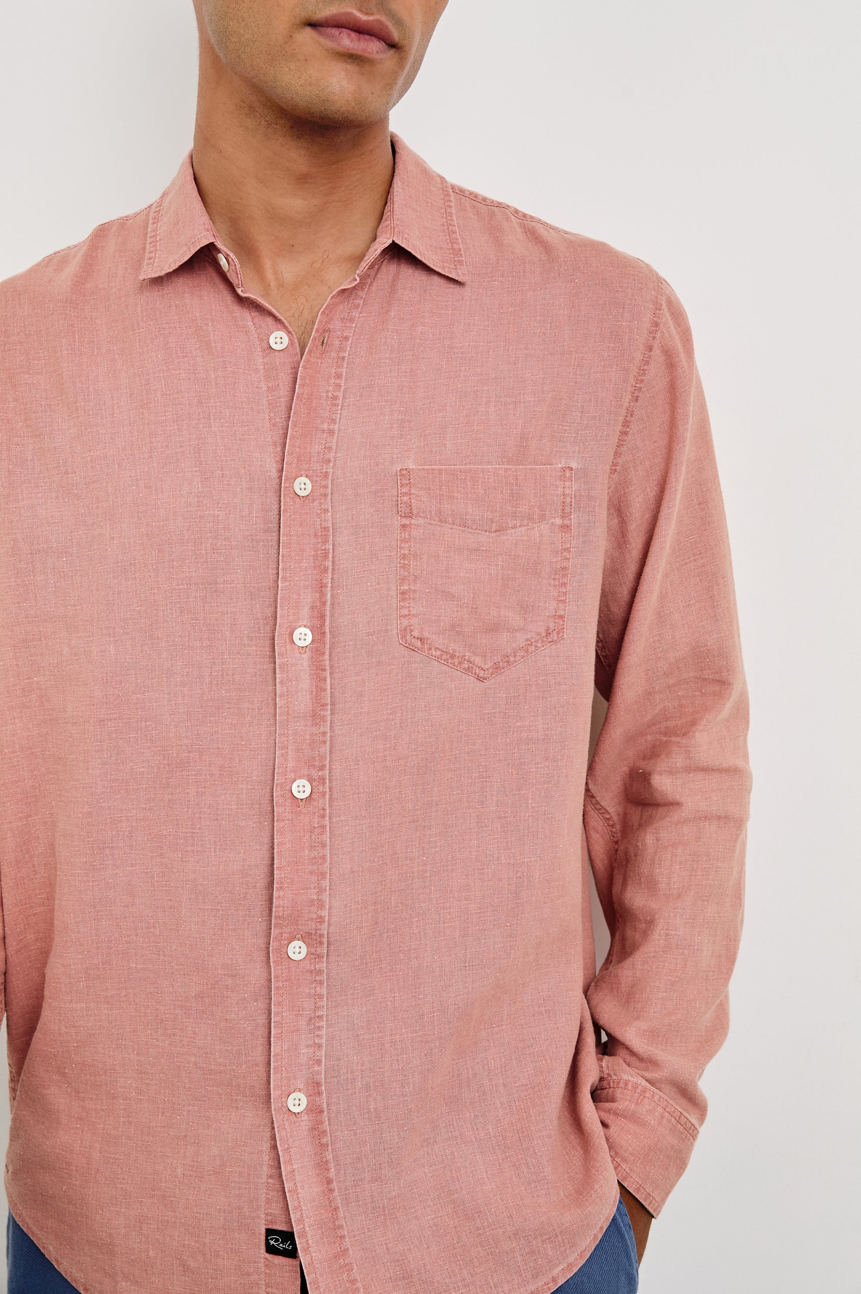 MYKONOS SHIRT - DESERT ROSE