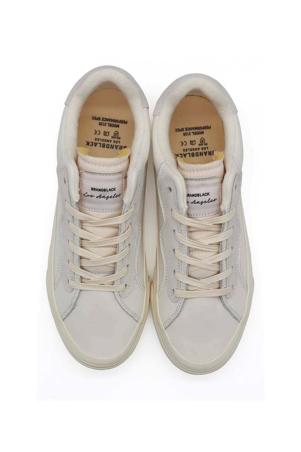NO NAME LEATHER SNEAKER - OFF WHITE