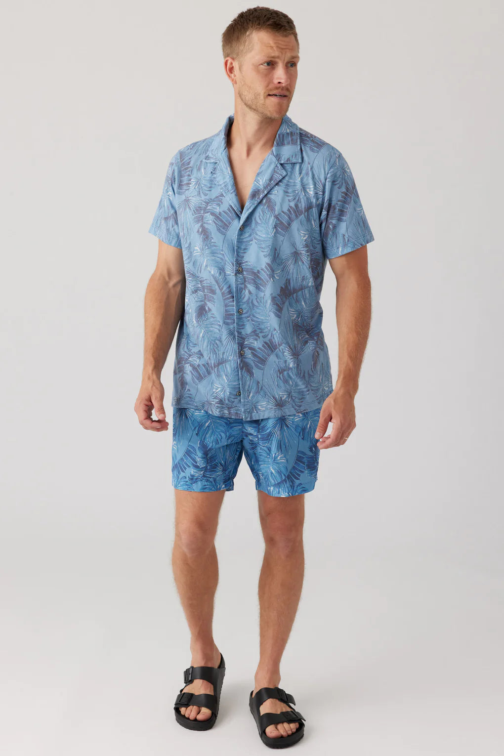 FLORAL CABANA SHIRT - ATLANTIC