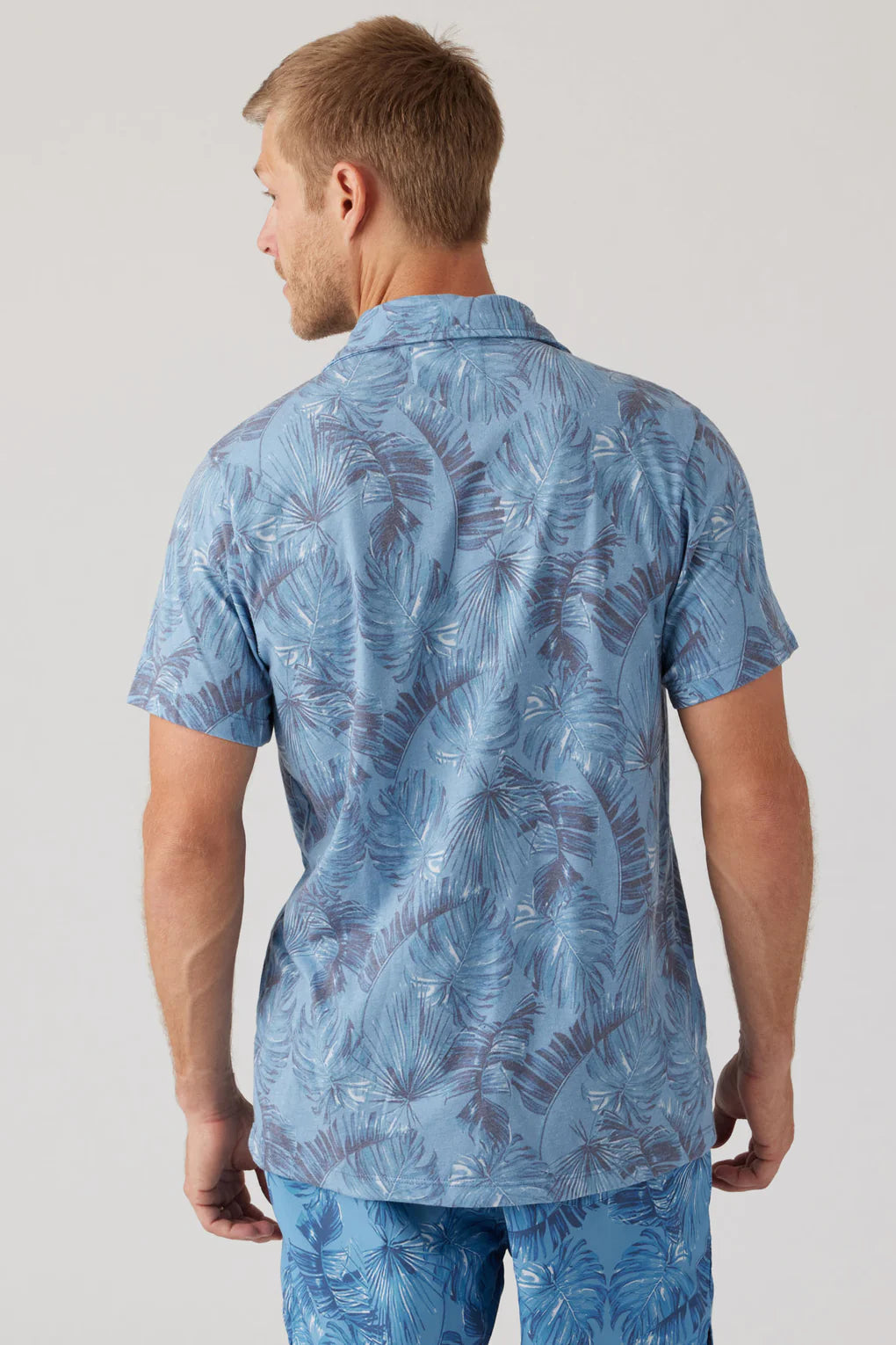 FLORAL CABANA SHIRT - ATLANTIC