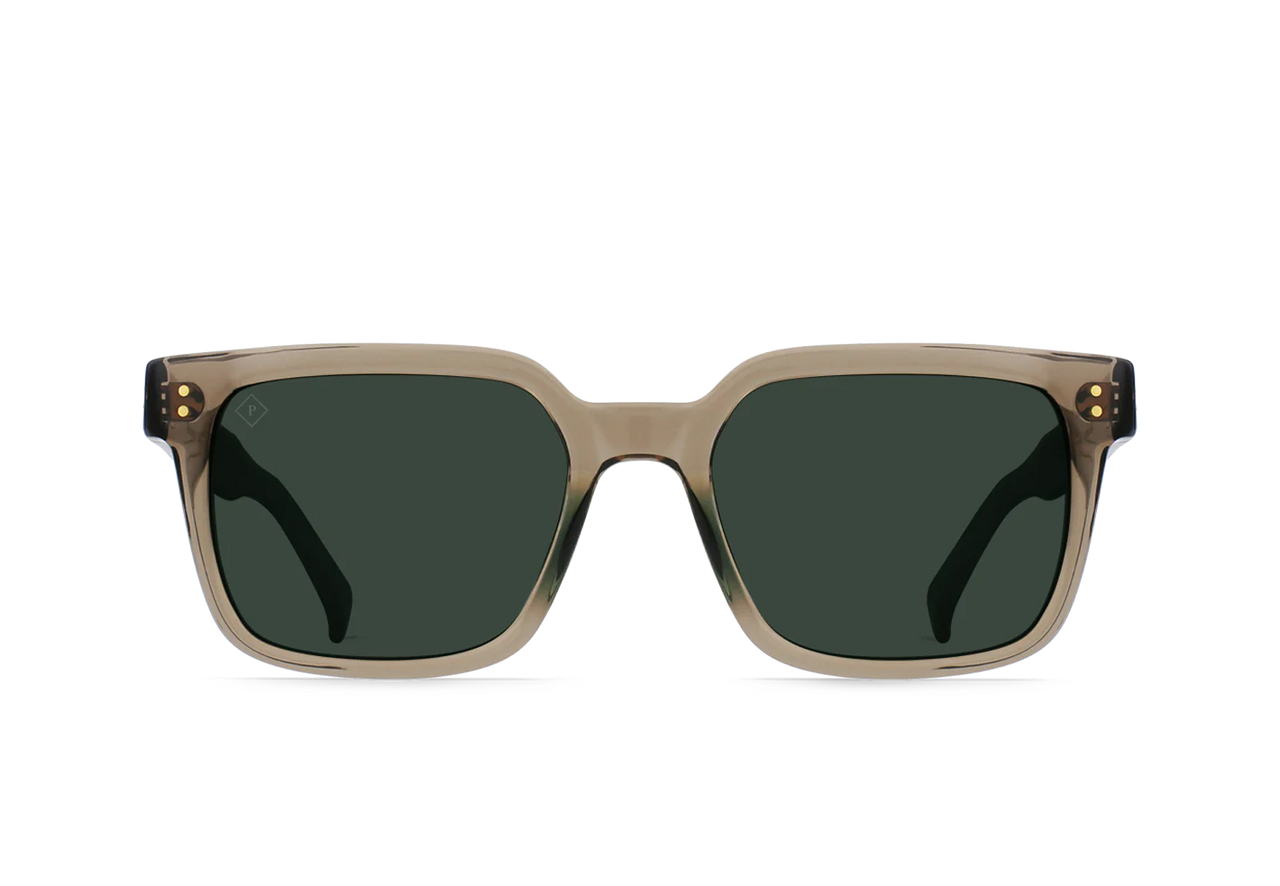 WEST SUNGLASSES - GHOST/GREEN POLARIZED