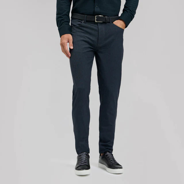 THE TECHNO 5 POCKET PANT - NAVY