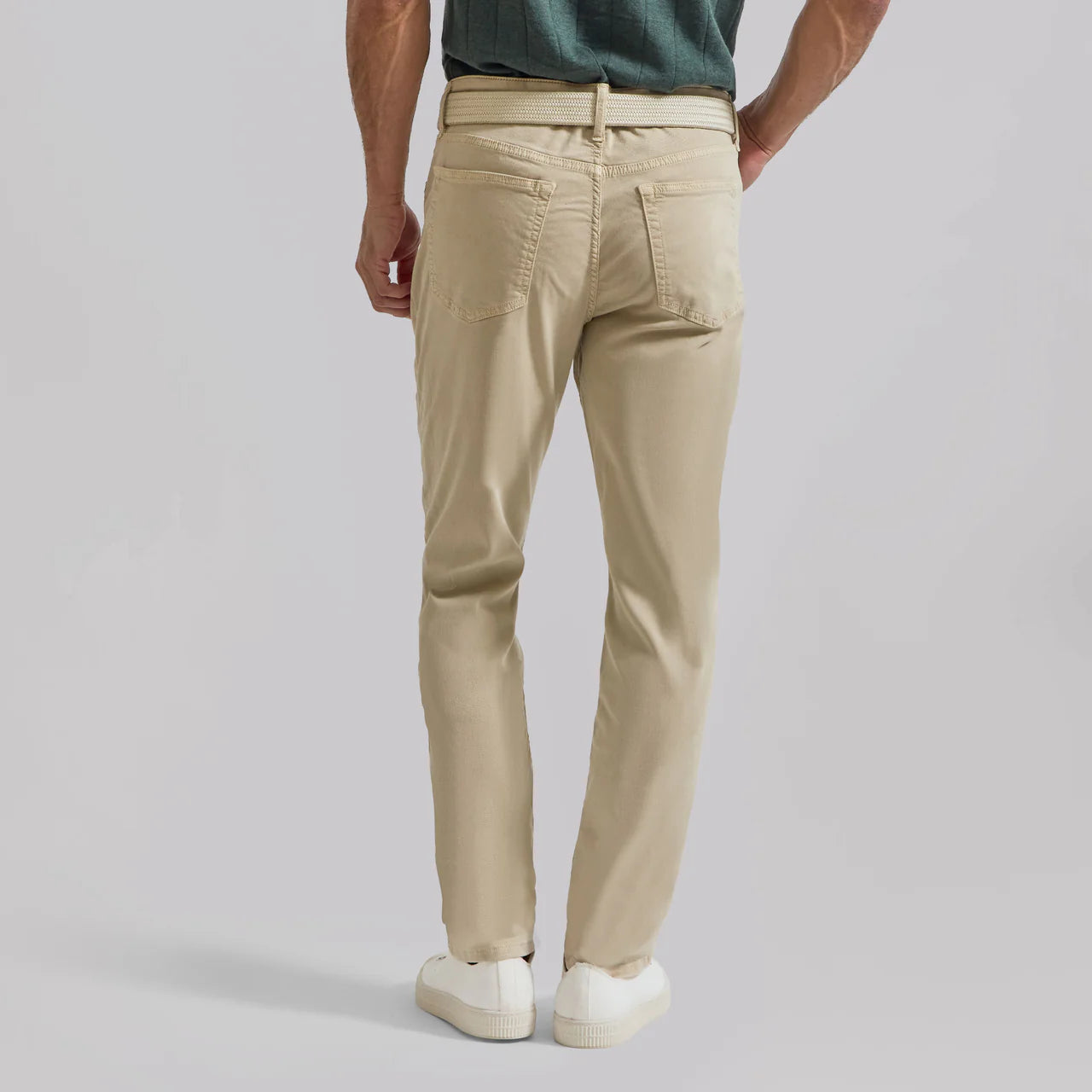 ANTIQUE TENCEL 5-PKT PANT - SADDLE