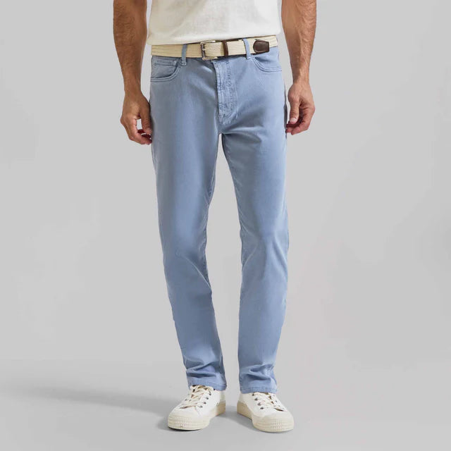 ANTIQUE TENCEL 5-PKT PANT - MEDIUM BLUE