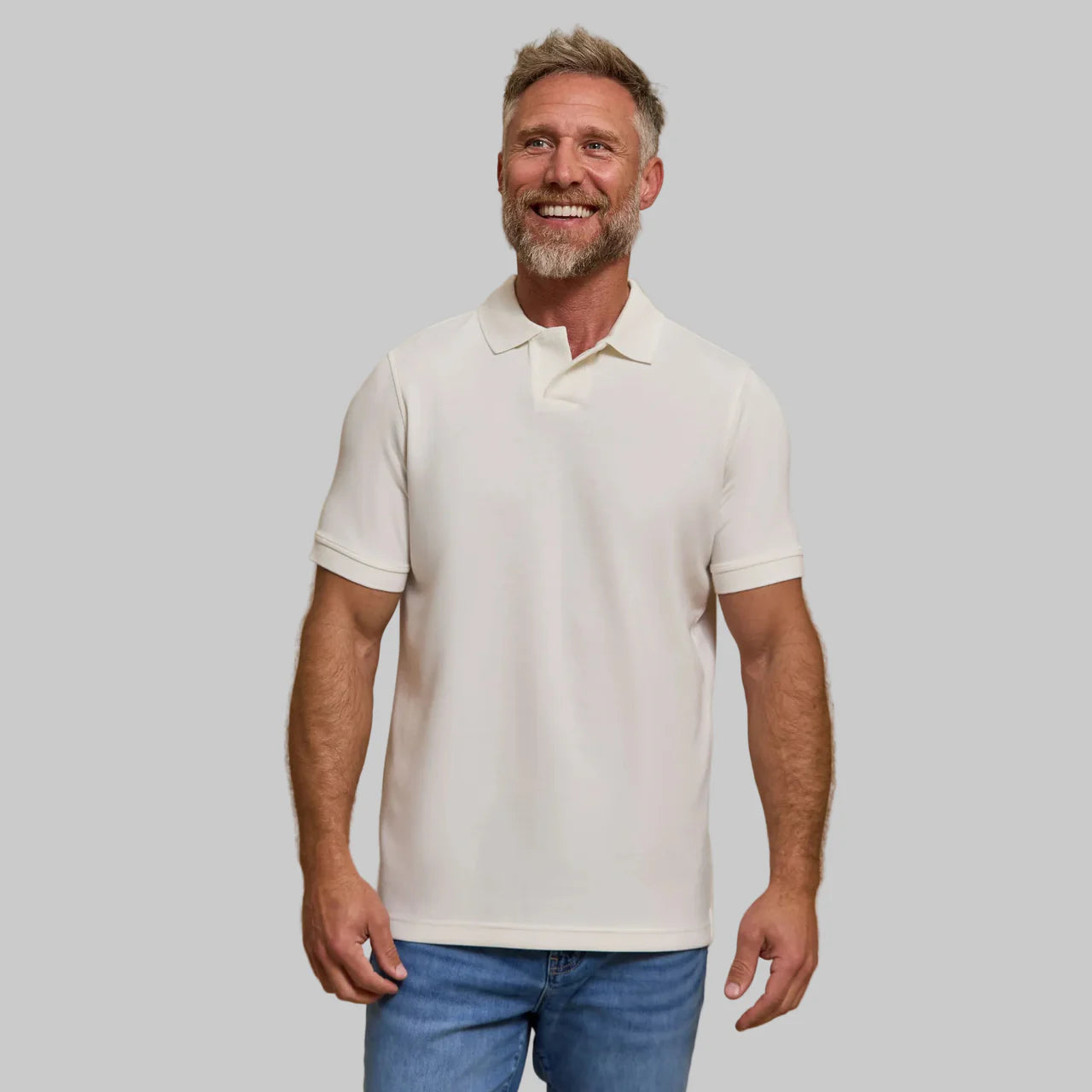 THE YATES POLO - WHITE