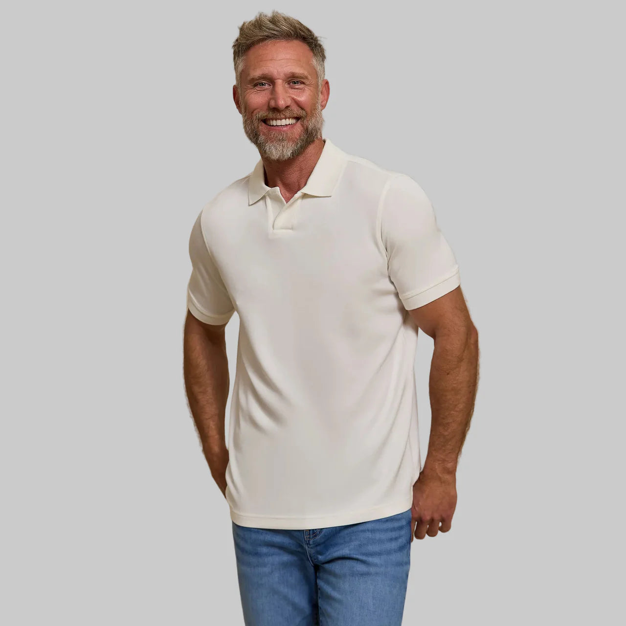 THE YATES POLO - WHITE