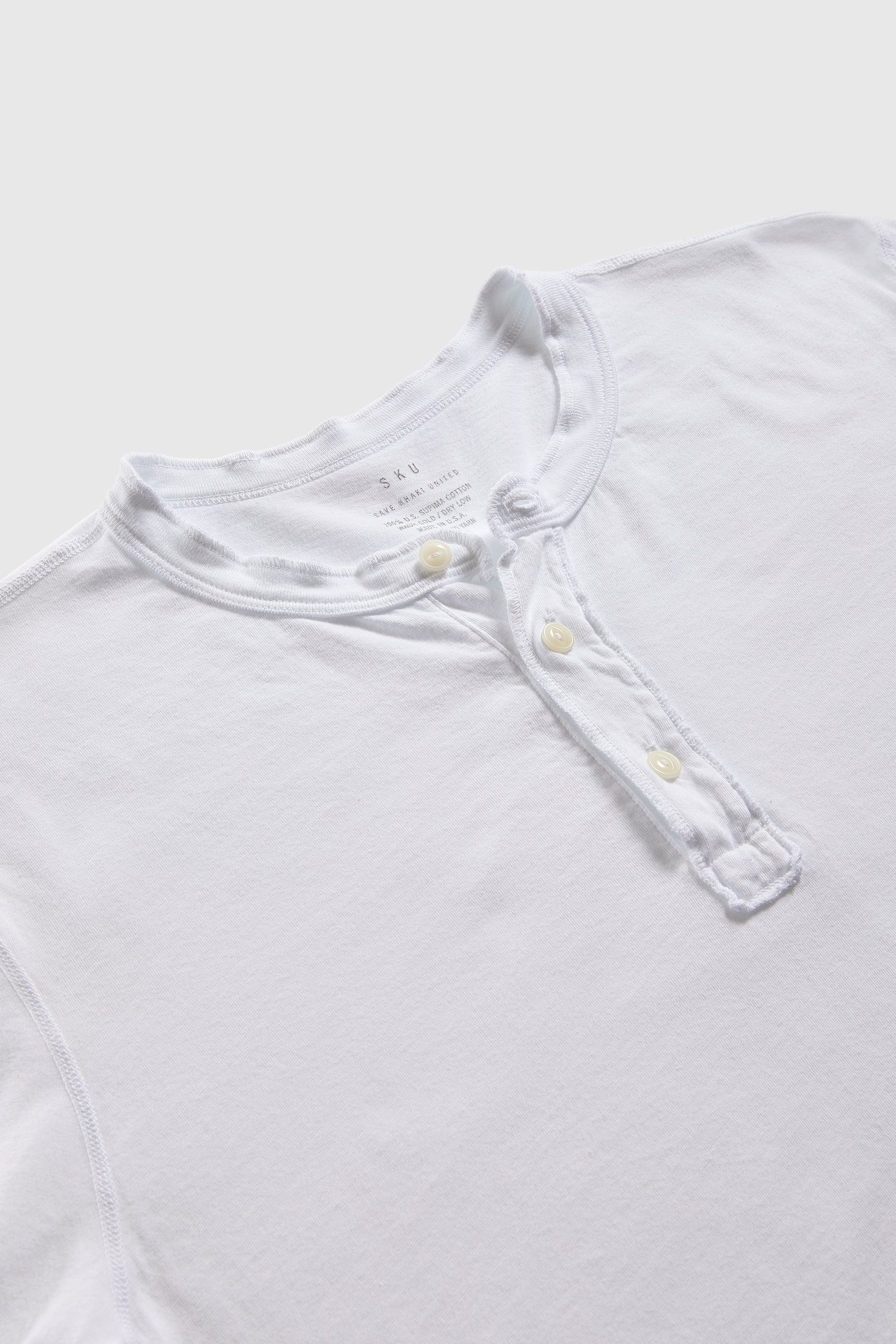 L/S SUPIMA JERSEY HENLEY