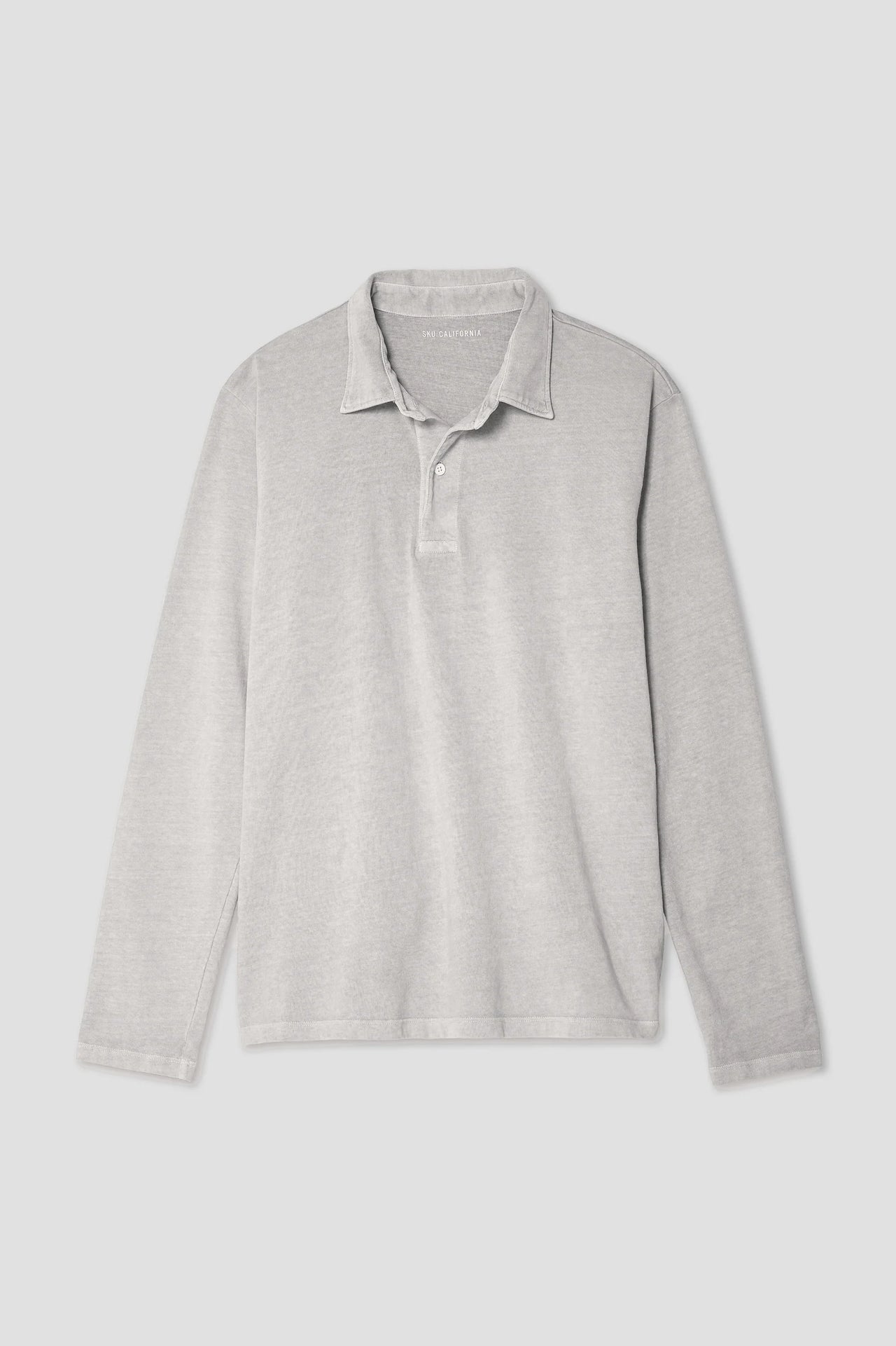 L/S ORGANIC RECYCLED POLO - SALT