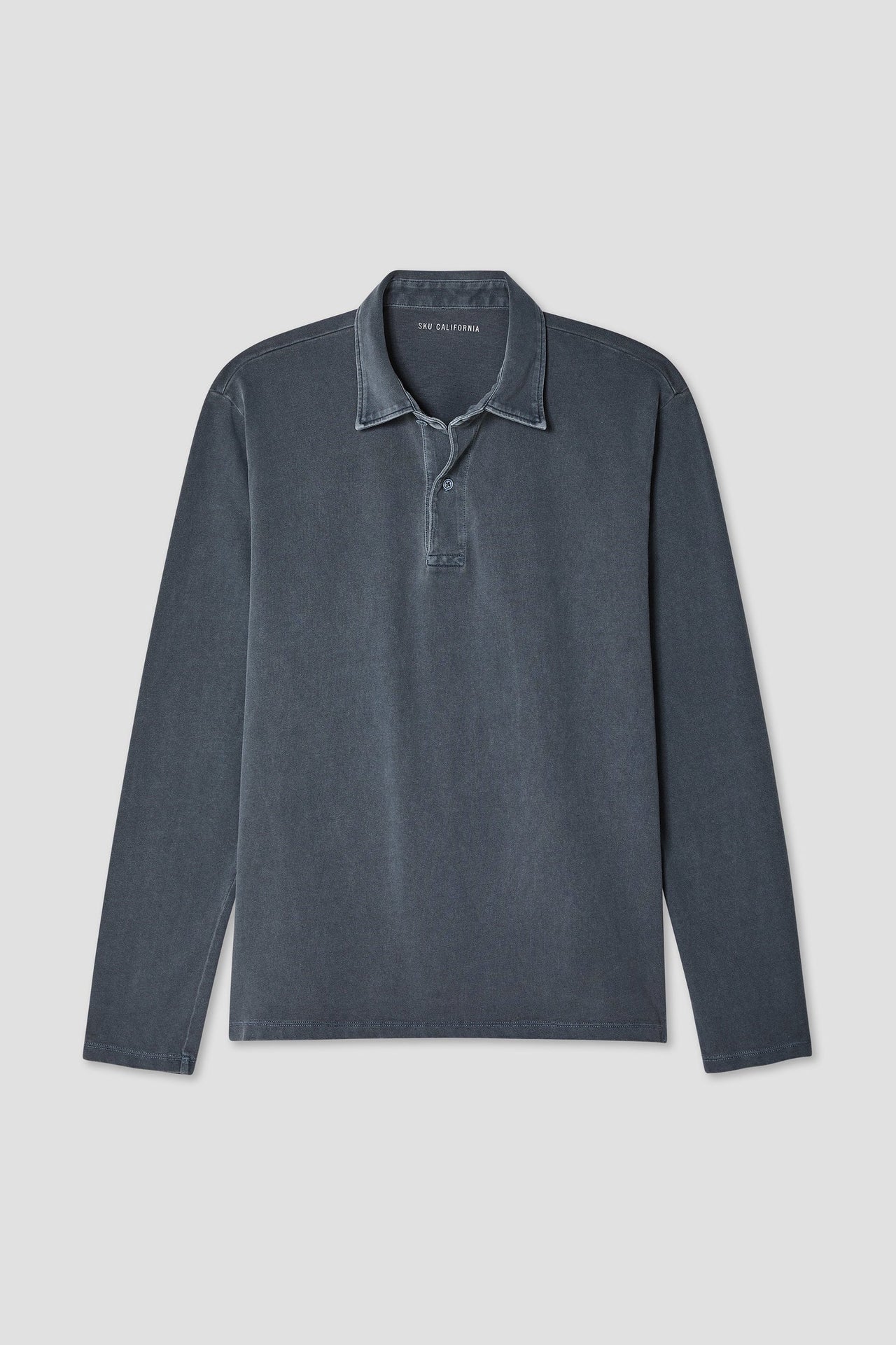 L/S ORGANIC RECYCLED POLO - NAVY