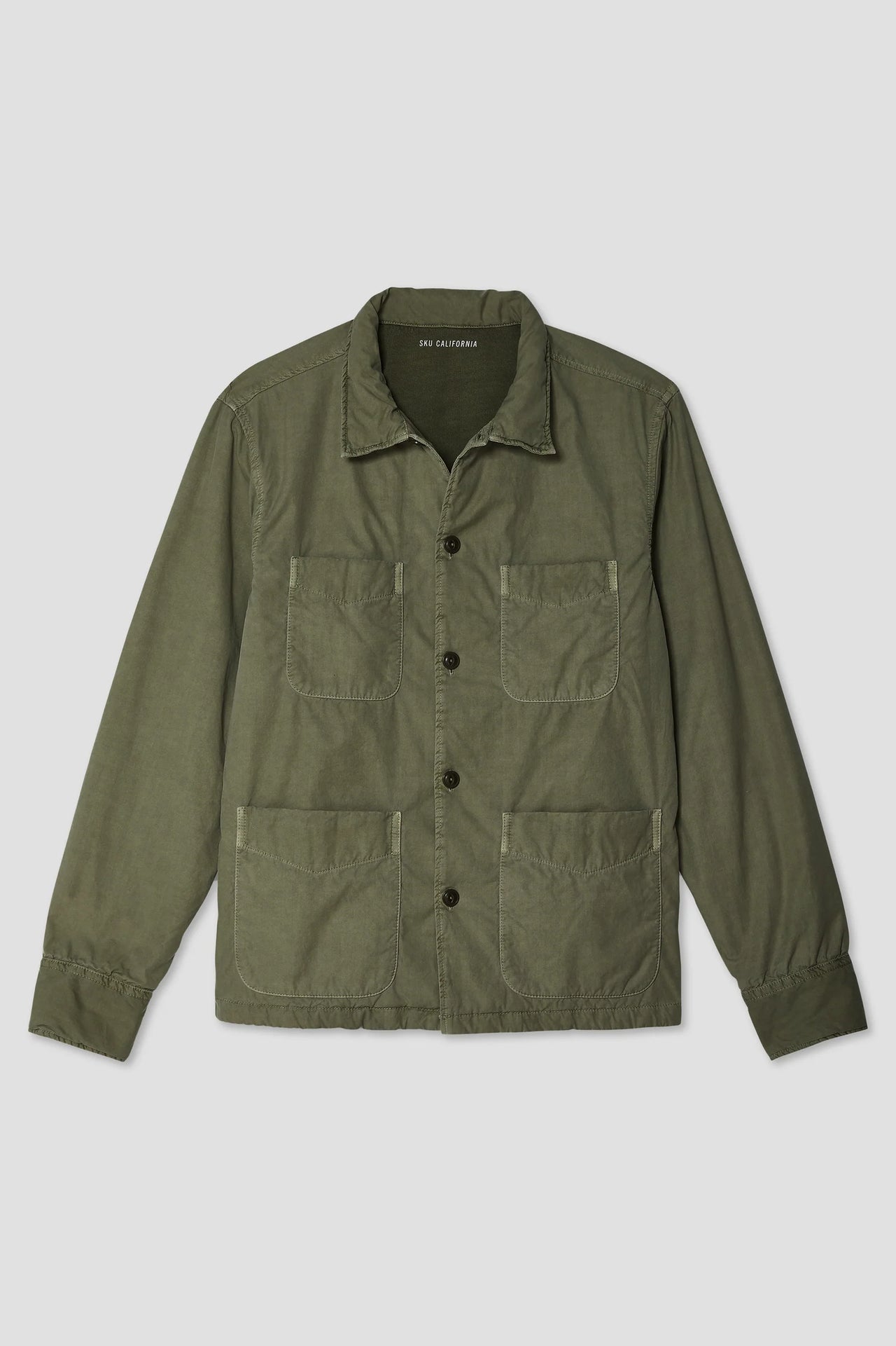 CAMP SHIRT JACKET - BASIL