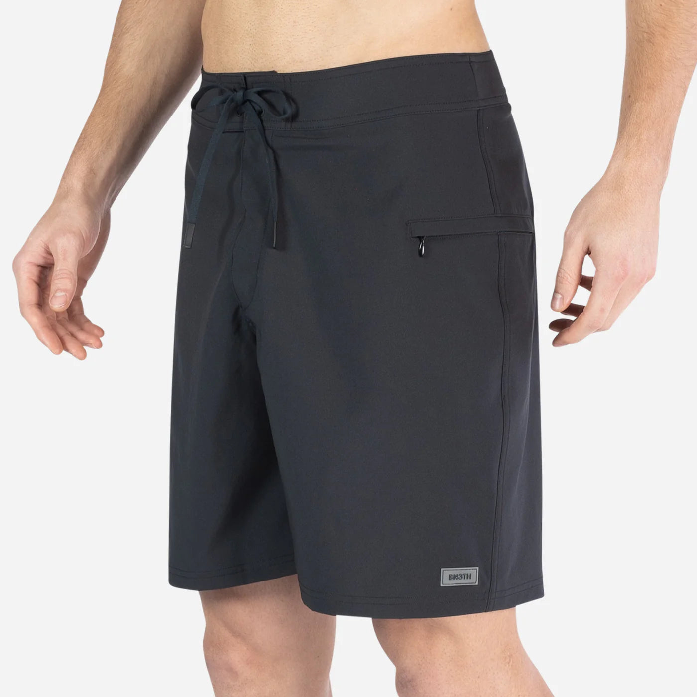 HIGHTIDE 2N1 SHORT 8" - BLACK
