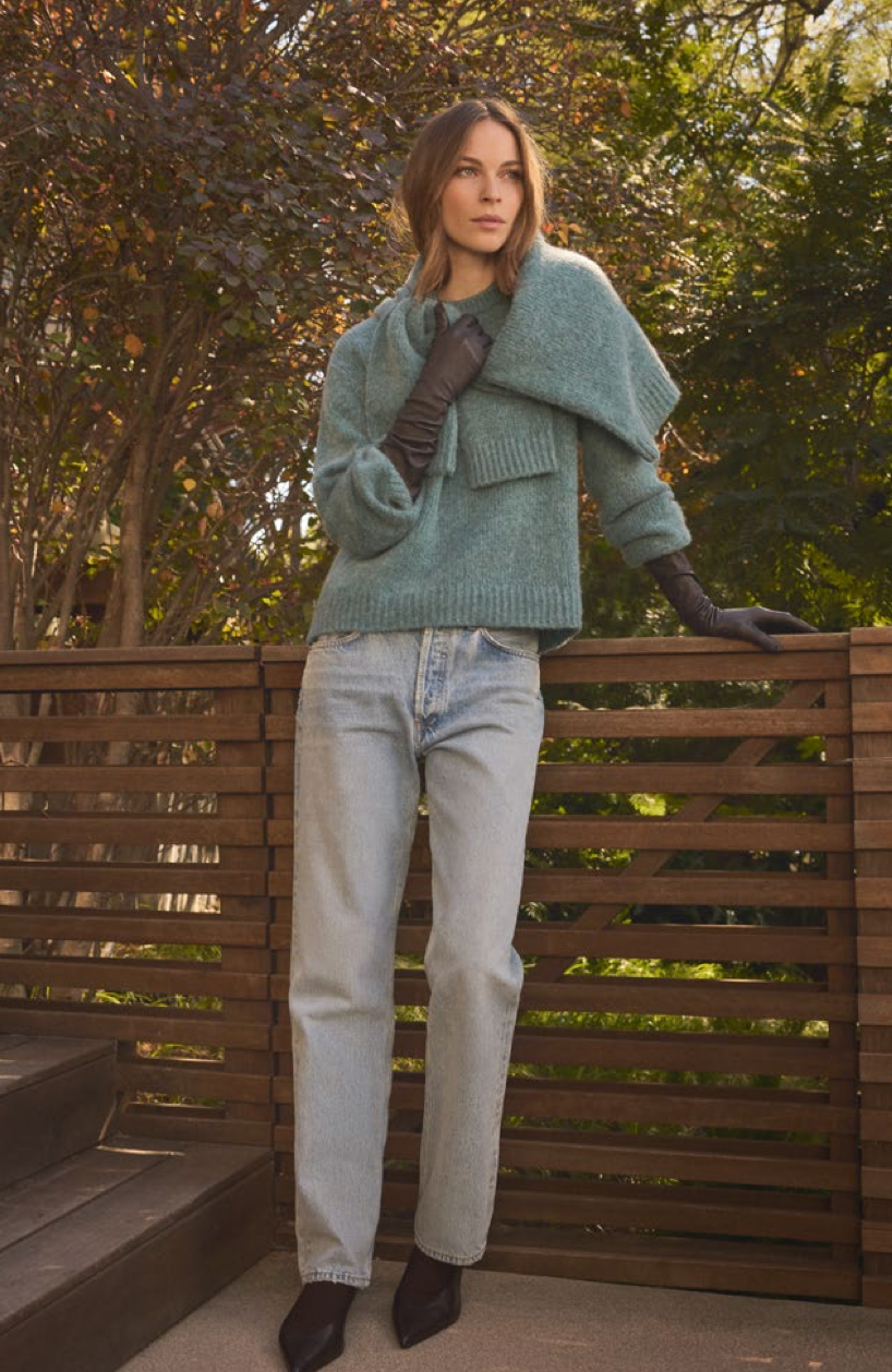 JUNE SWEATER - TEAL