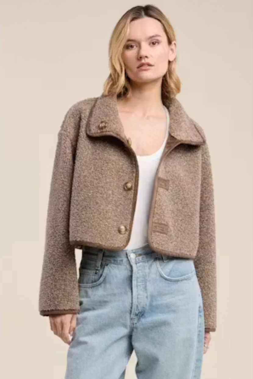 ESME JACKET - FADED COCOA