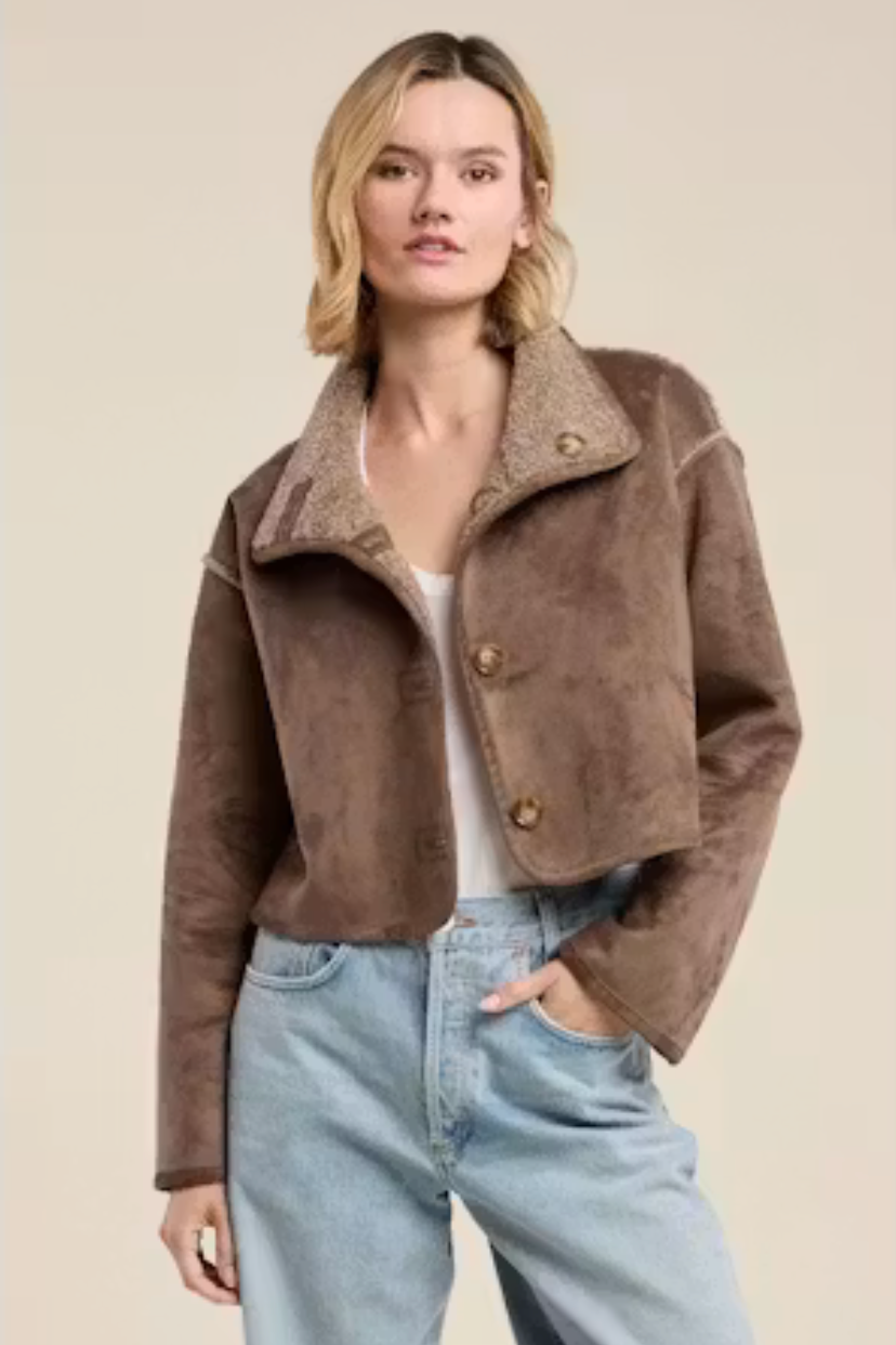 ESME JACKET - FADED COCOA