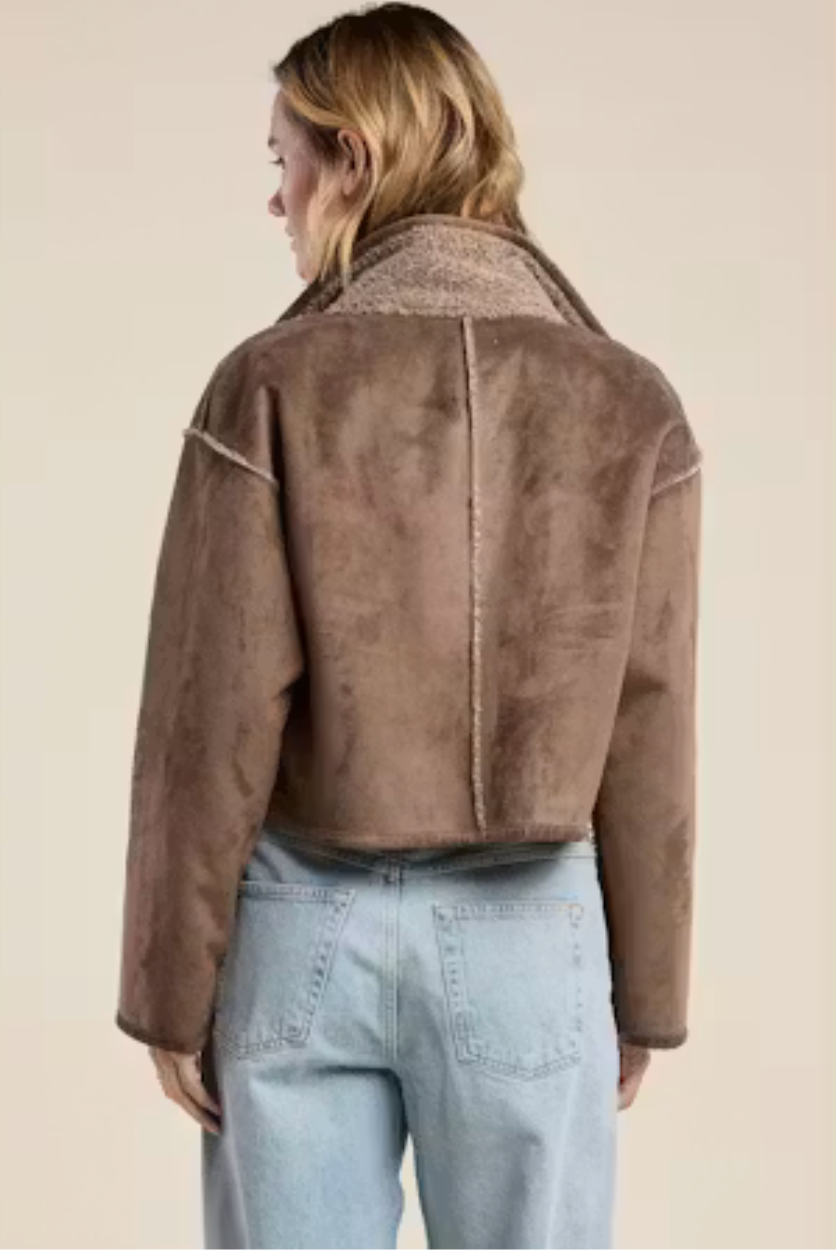 ESME JACKET - FADED COCOA