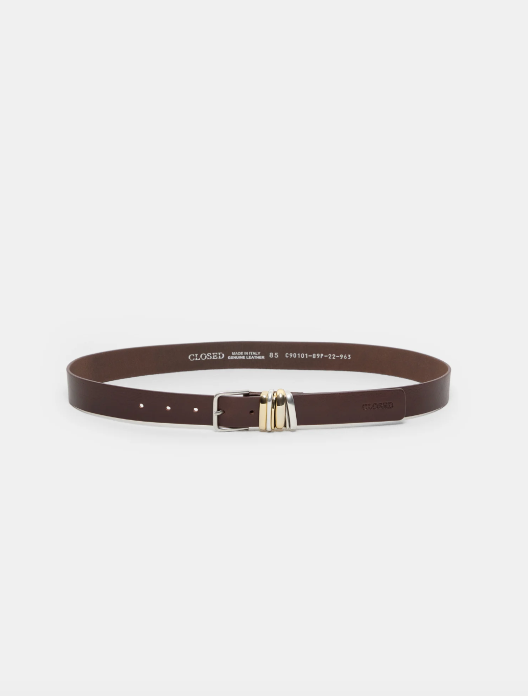 BELT - MAHOGONY BROWN