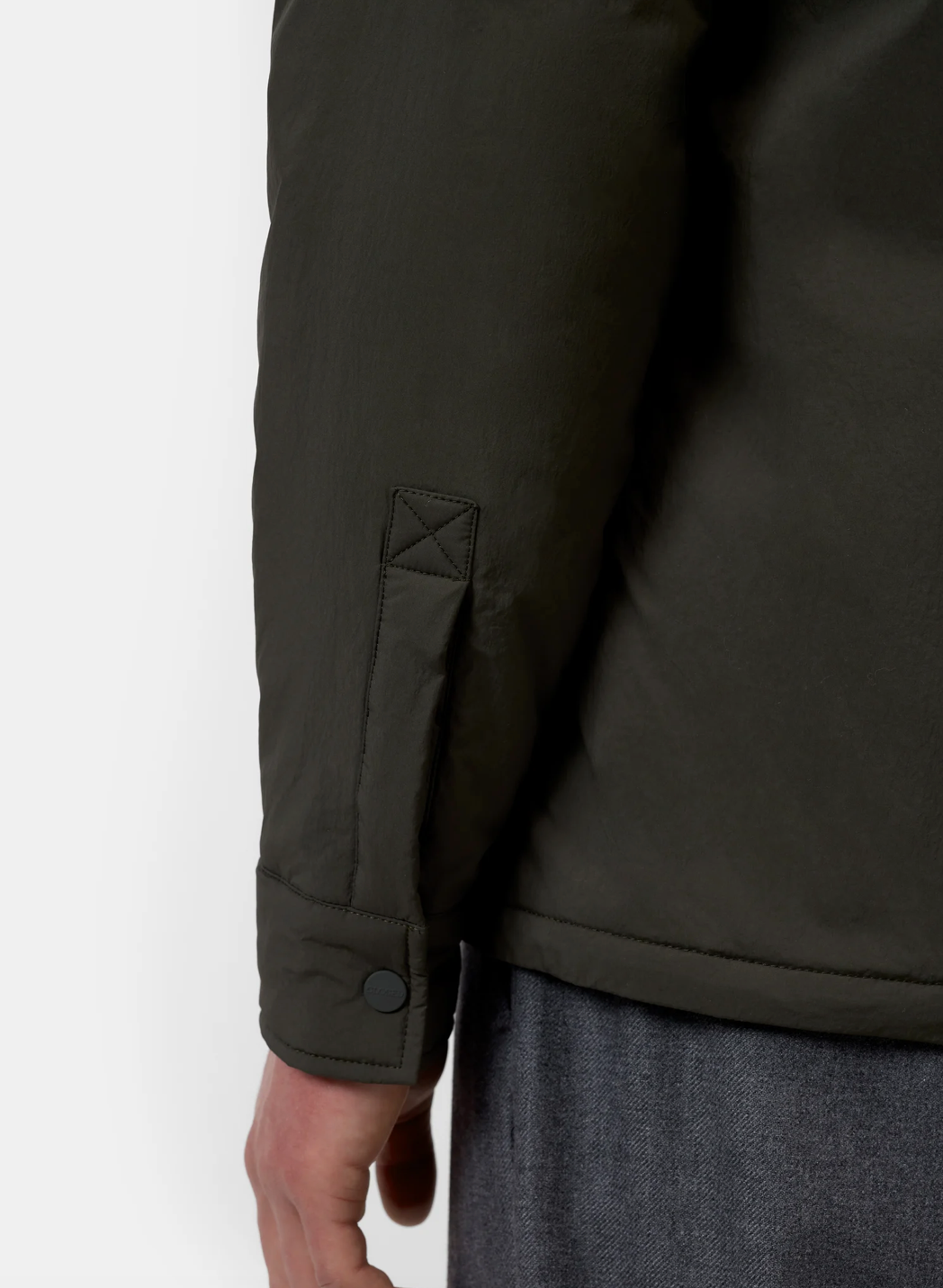 PADDED OVERSHIRT - OLIVE
