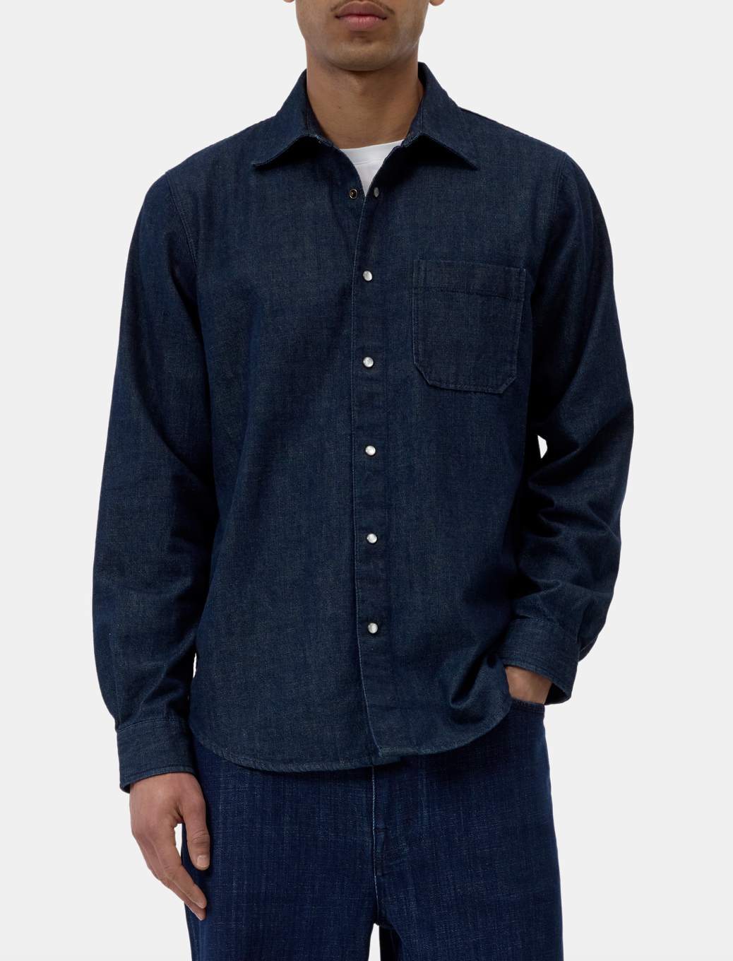 ARMY SHIRT - DARK BLUE