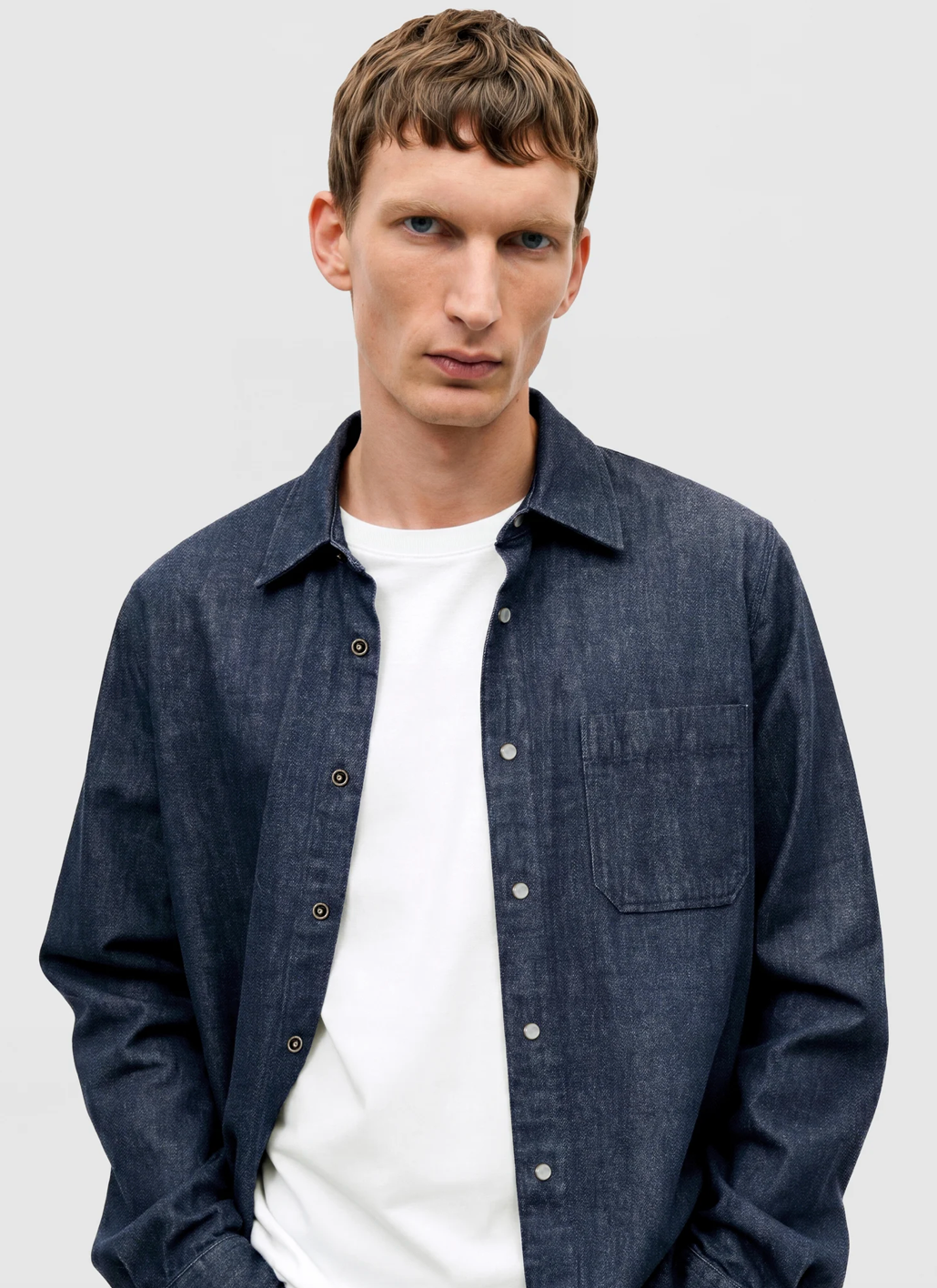 ARMY SHIRT - DARK BLUE