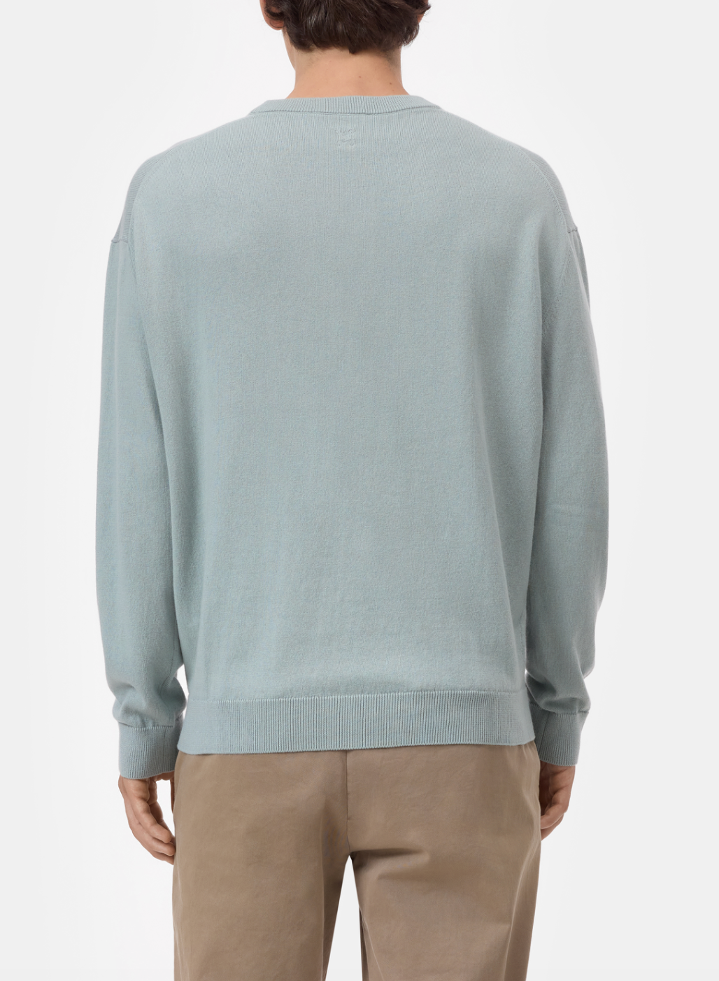 CREWNECK L/S SWEATER - DRIFT BLUE