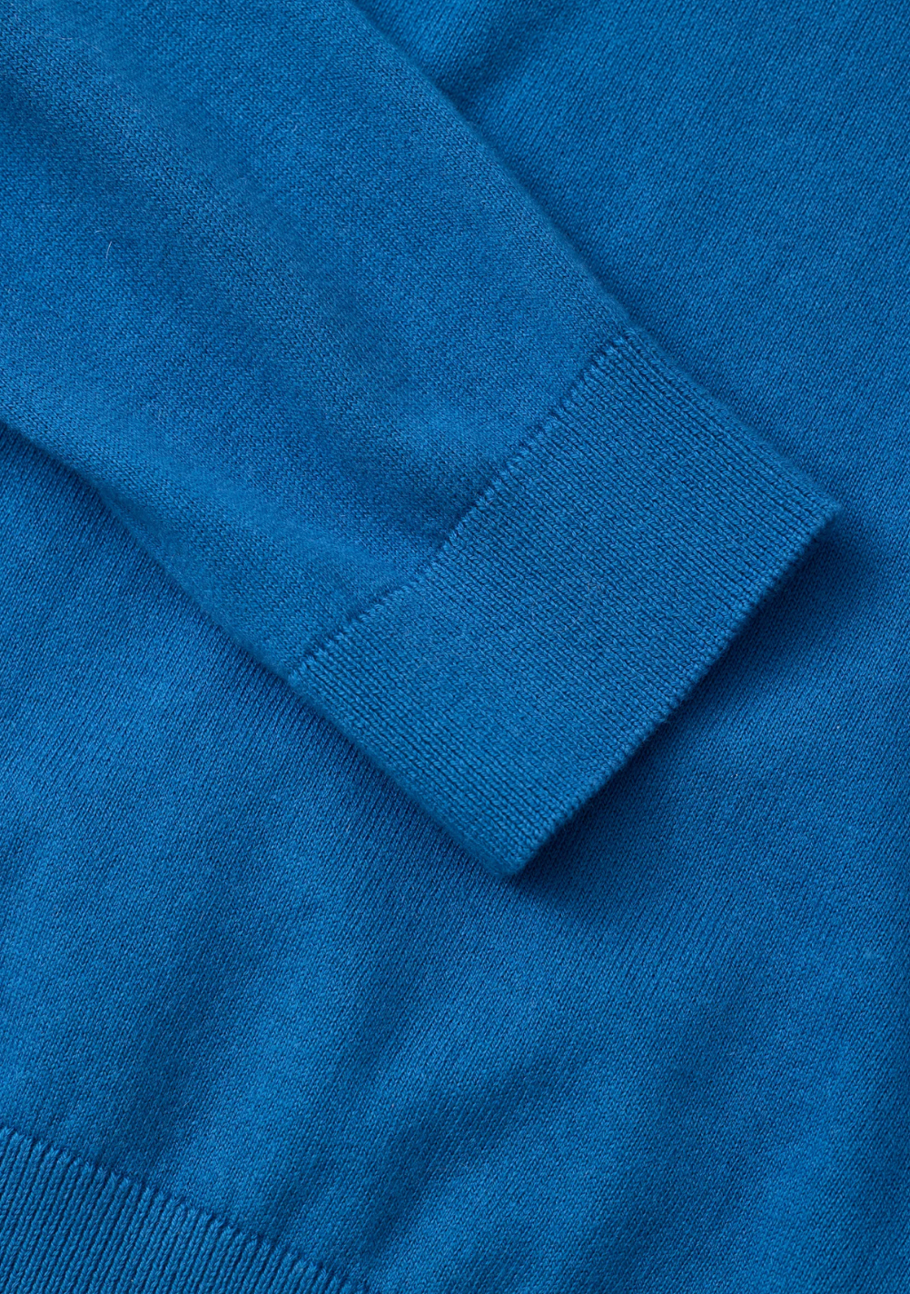 CREWNECK L/S SWEATER - HABOUR BLUE