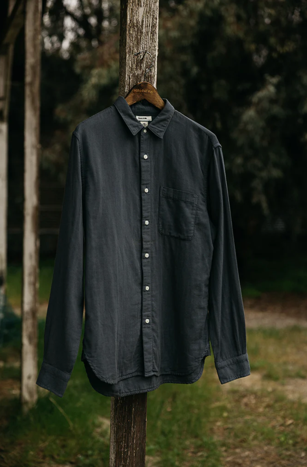 THE RIPPER L/S SHIRT - STONE GAUZE