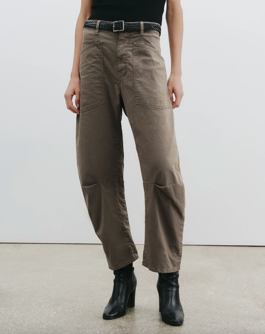 SHON PANT - ARMY GREY
