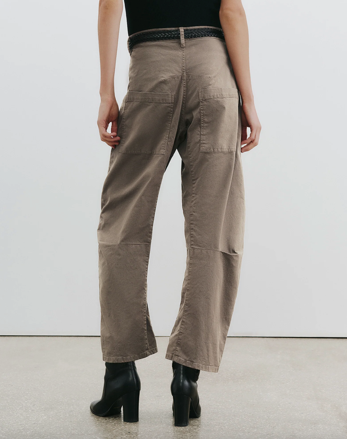 SHON PANT - ARMY GREY